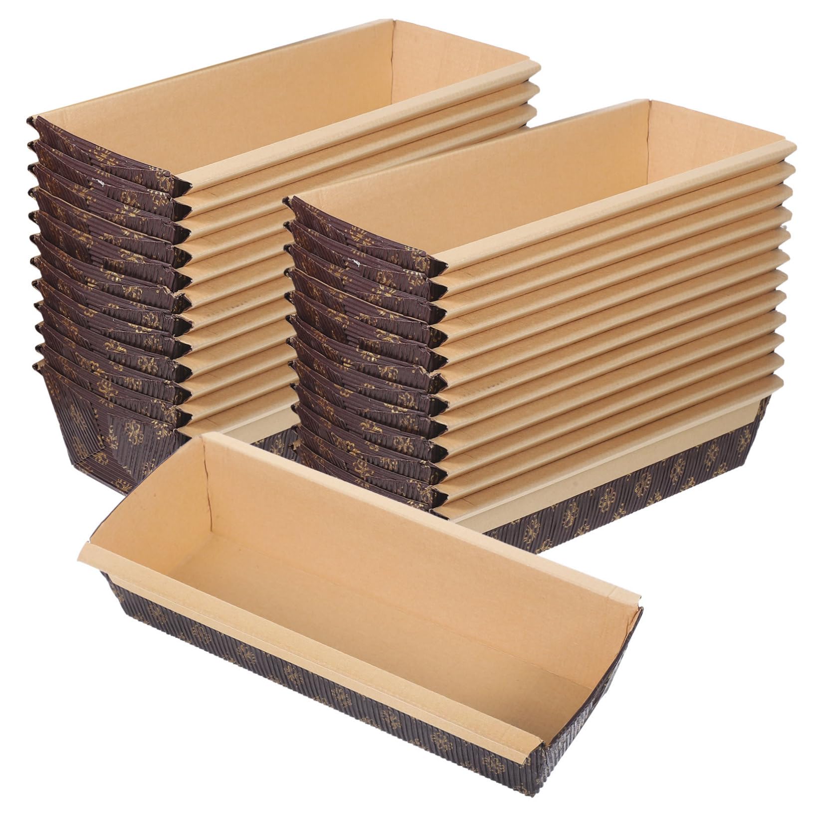 Moules jetables papier COLLBATH résistants four pour gâteaux réussis