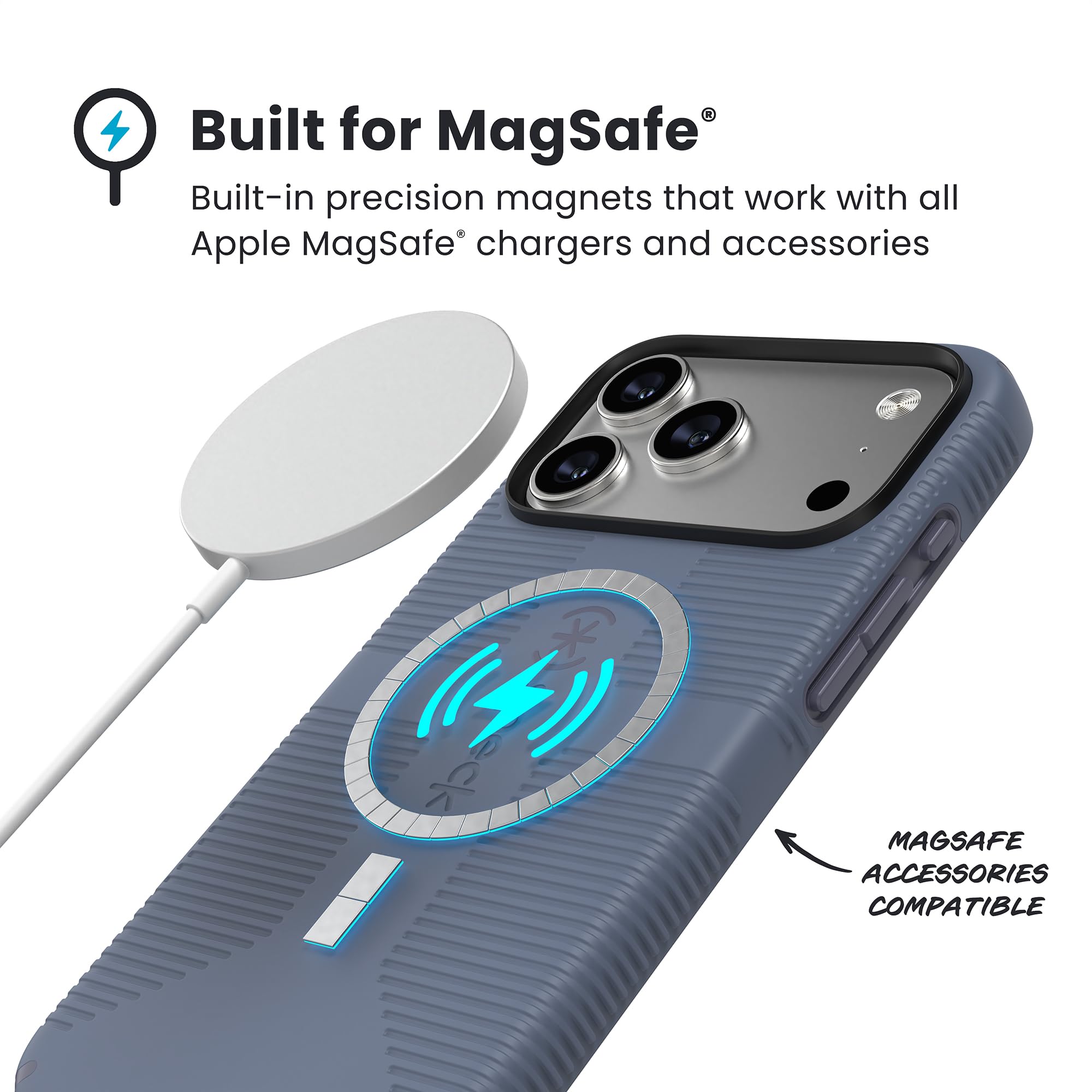 Amazon.com: Speck CANDYSHELL Grip +MS Case for iPhone 17 Pro Max