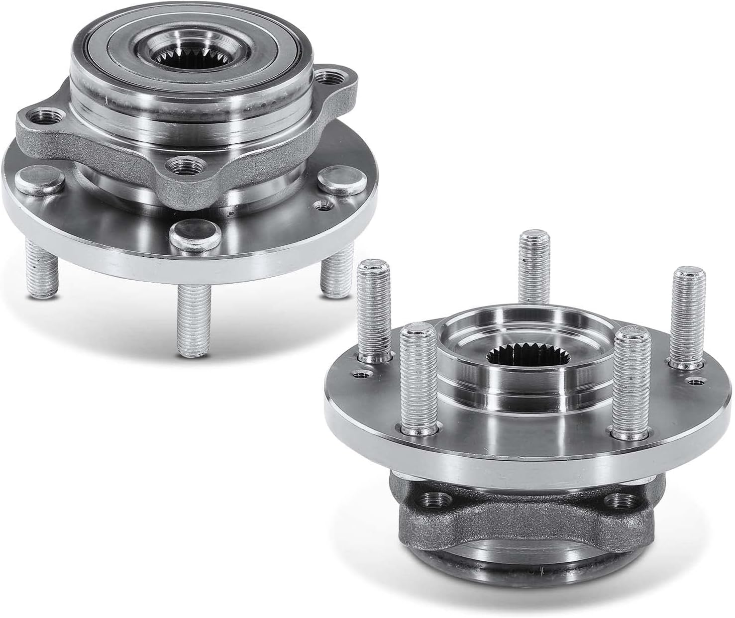 A-Premium 2 x Front Wheel Bearings and Hub Assembly Compatible with Kia Soul 2017-2019 w/5-Lug