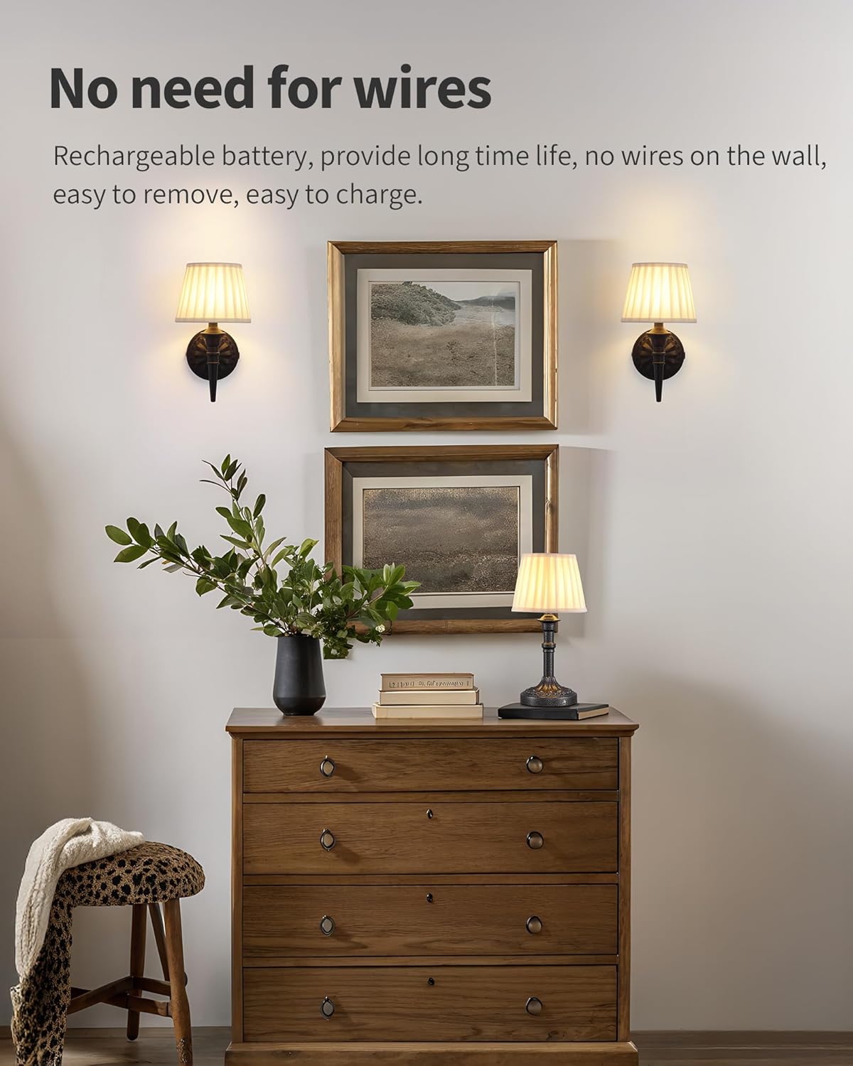 Illuminate Your Space: Review of KDG Cordless Wall Sconces - Stylish & Portable Lighting