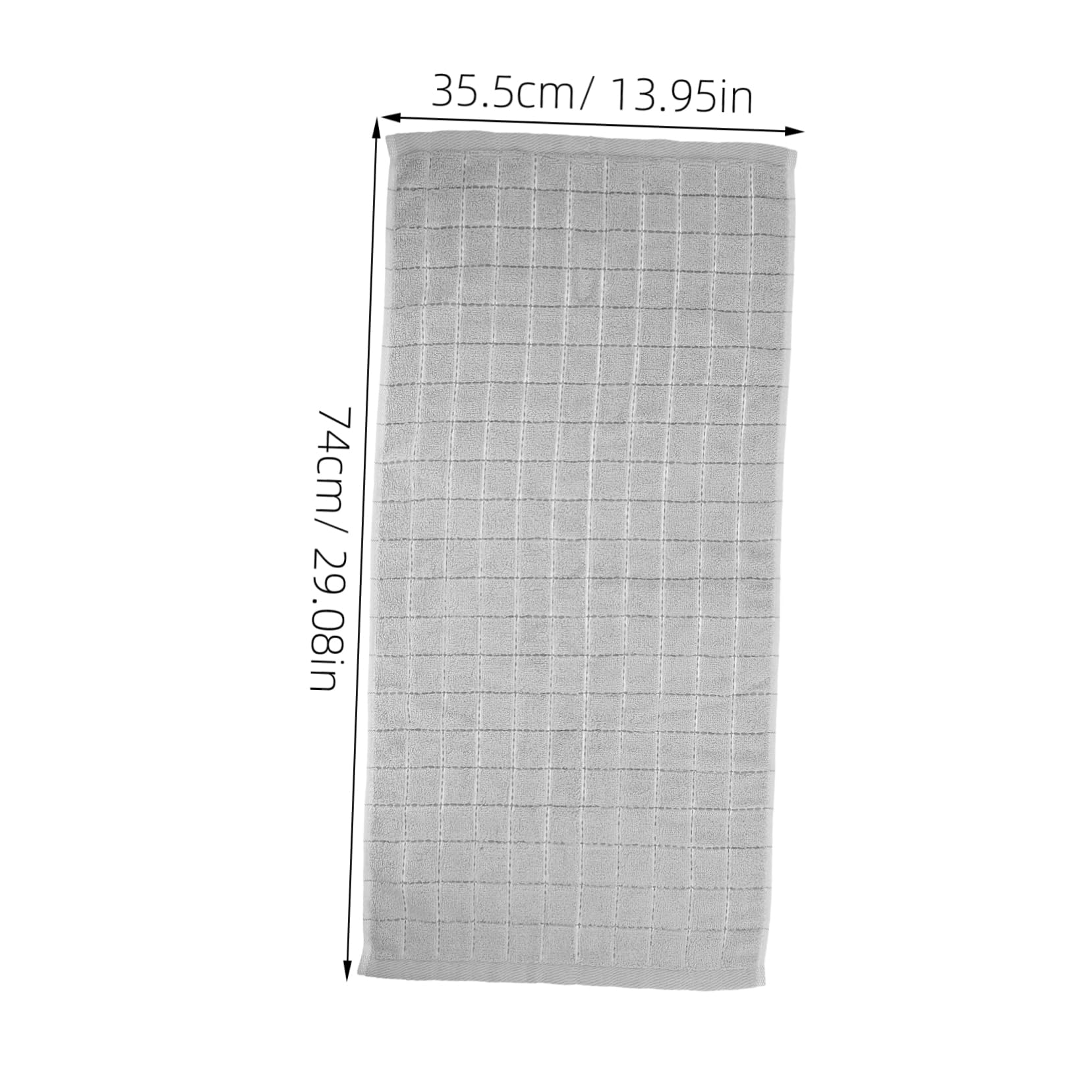 SOLUSTRE Luxury Soft Cotton Face Towel Plush Wash Cloths for Face Absorbent Body Towel Small Kitchen Decorative Bath Set