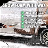 Dirtbusters – Shampooing moussant nettoyant au pH neutre parfum vanille pour nettoyage professionnel de voiture,snow foam 5 L - 4