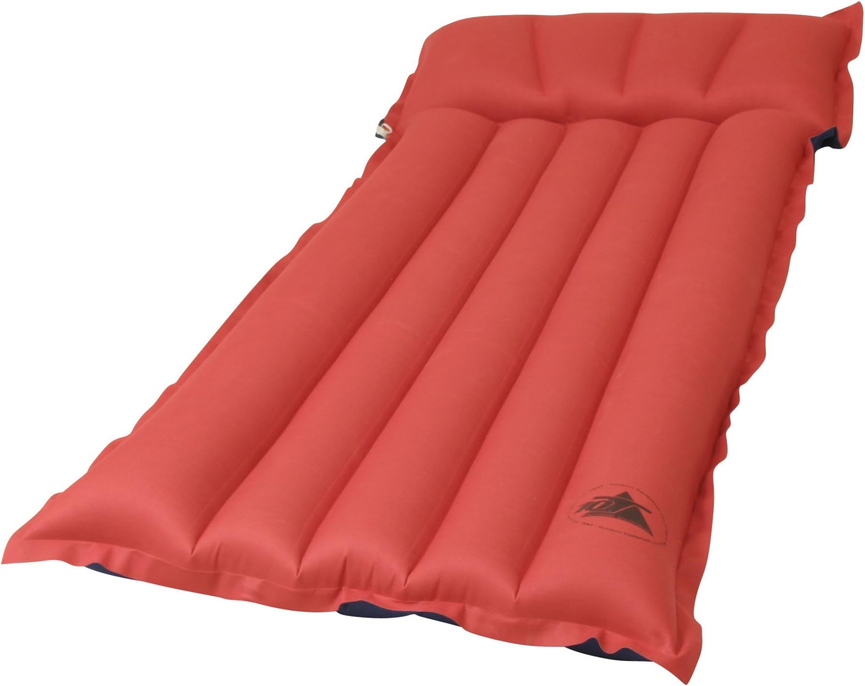 10T Outdoor Equipment Ruby Recline Unisex Outdoor Inflatable Mattress available in Red - 184 x 60 x 13 cm