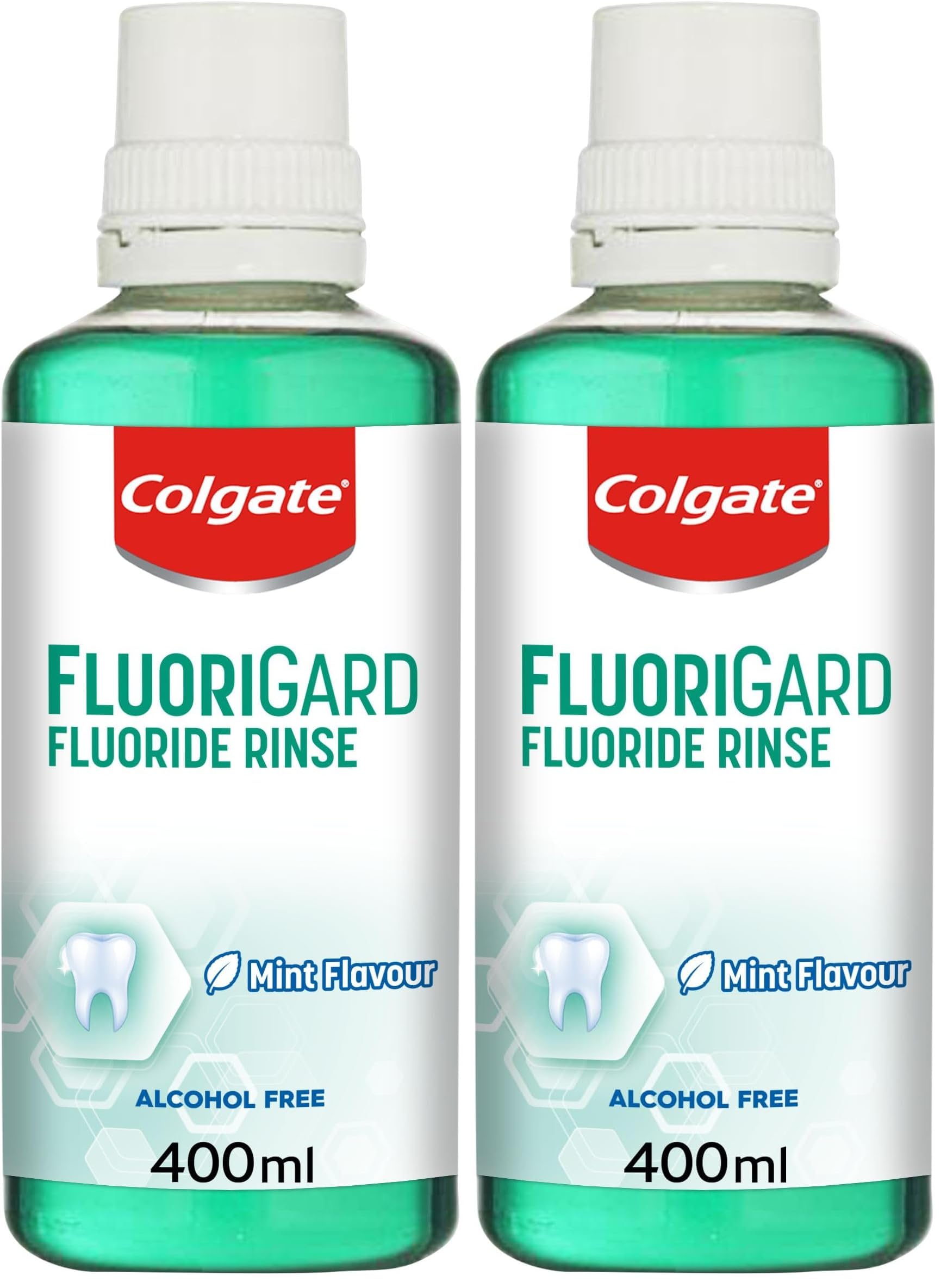 Colgate FluoriGard Daily Rinse Mouthwash 400ml (Alcohol Free) Clinically Proven