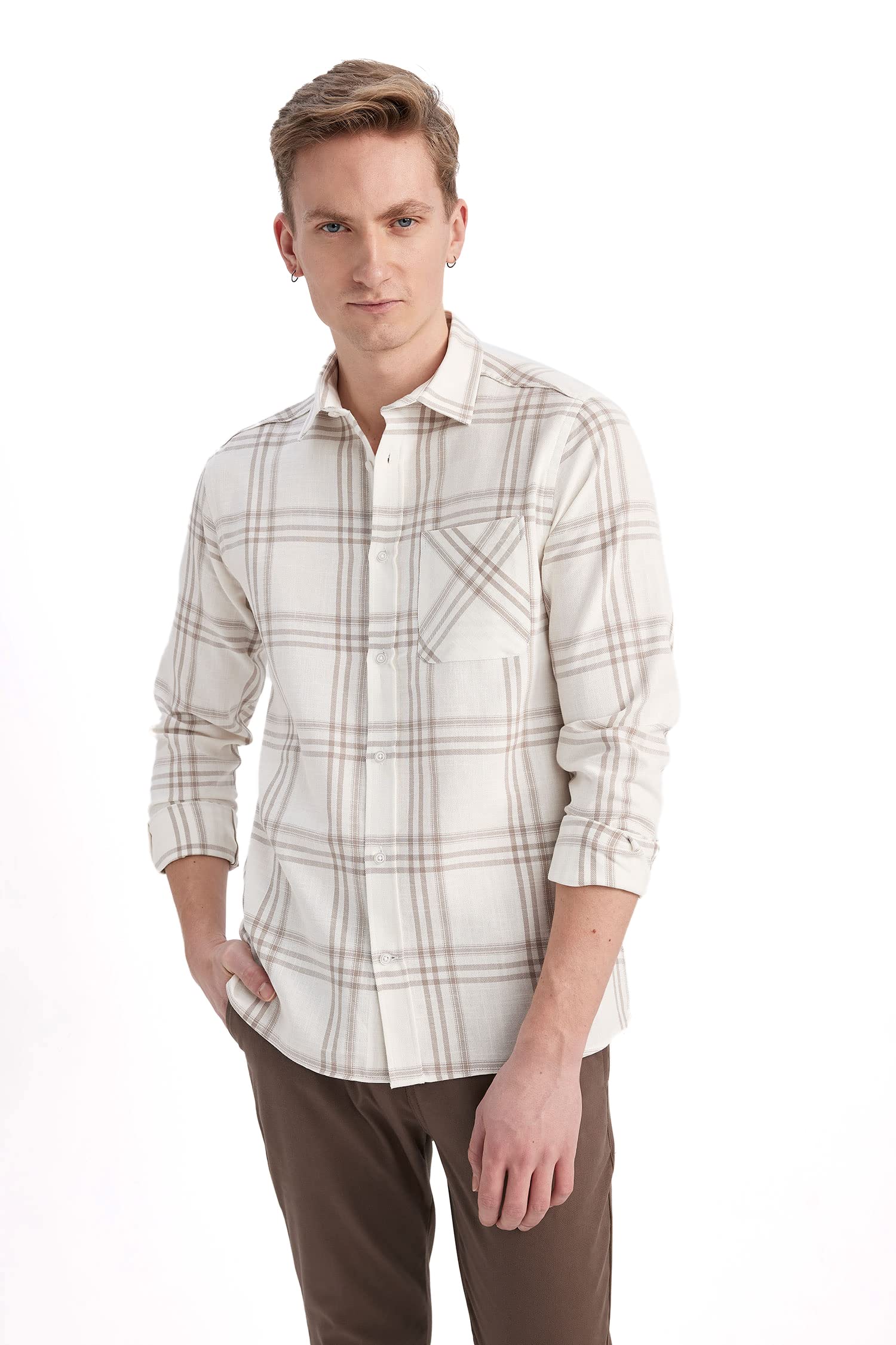 DeFacto Men's Y9545az Tunic shirt