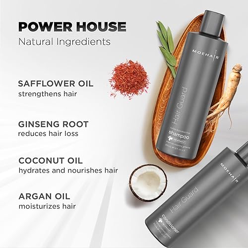 Miniatura 2 de MOEHAIR Champú y acondicionador Hair Guard para la caída del cabello  Champú y acondicionador para el crecimiento del cabello para mujeres y hombres