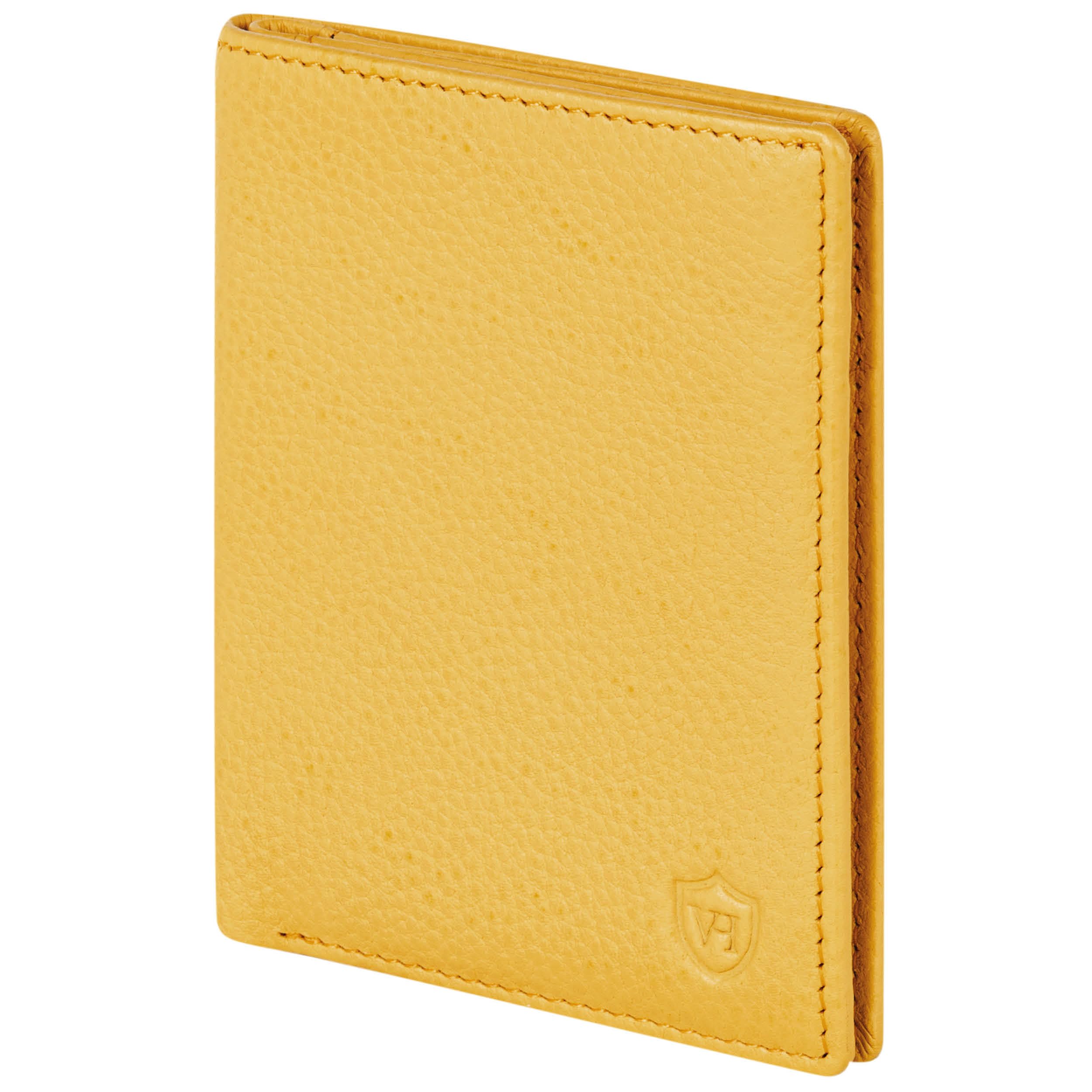 VON HEESEN® Leder Geldbörse Herren mit Münzfach & RFID Schutz I Echtleder Geldbeutel für Männer & Damen I Portemonnaie Brieftasche Wallet Portmonee