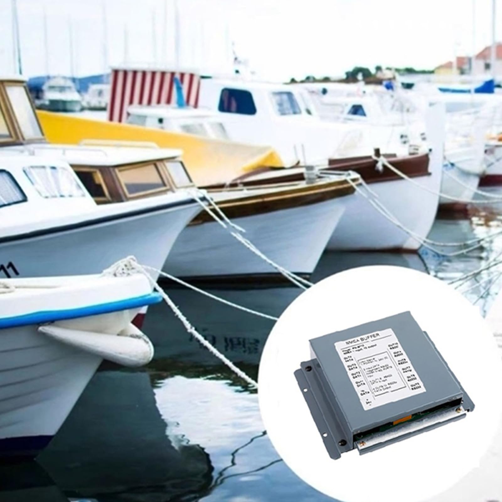 NMEA 0183 Tampon isolé 1 entrée 10 sorties RS422