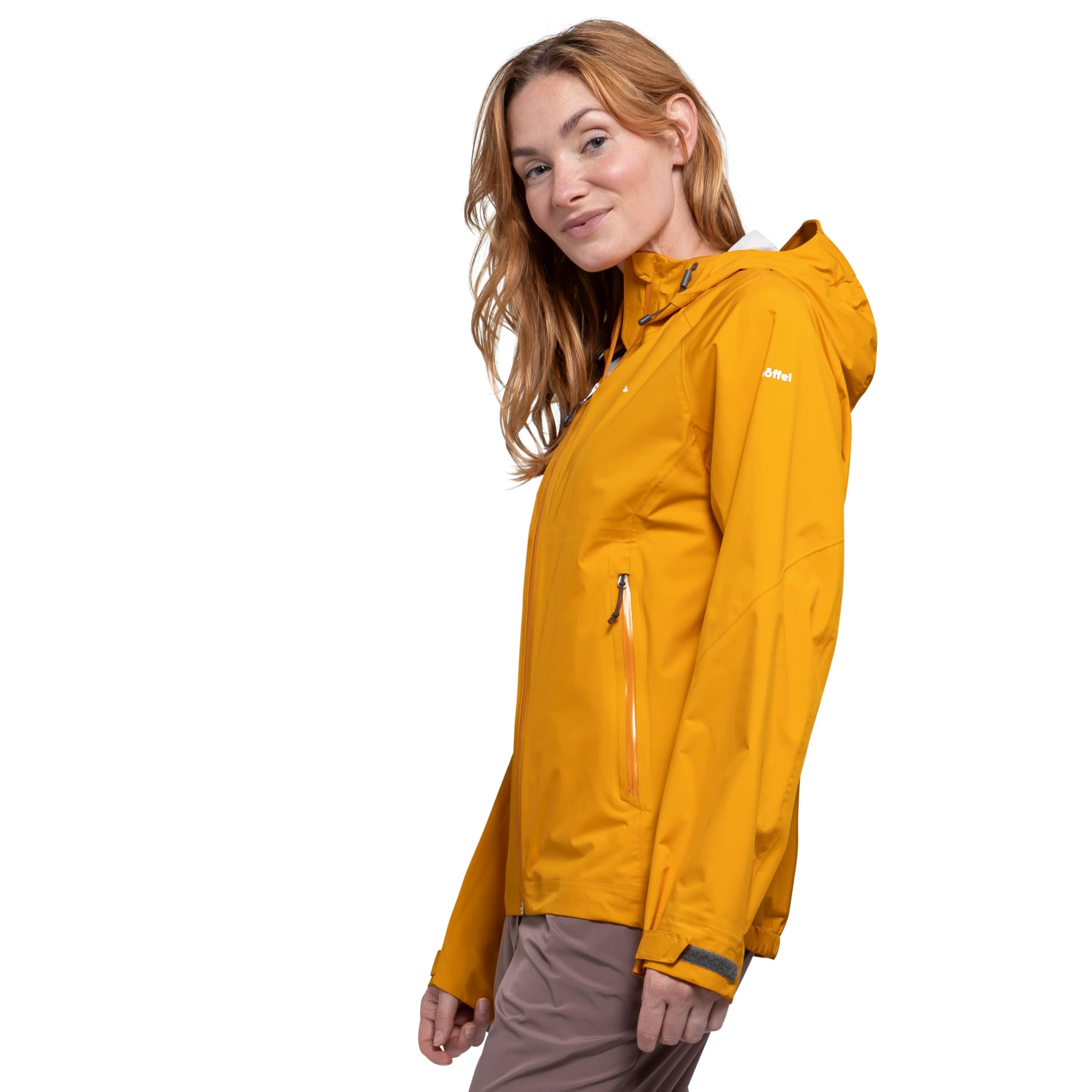 Schöffel Damen 2.5L 3D Jacket Vistdal L, wasserdichte Regenjacke, sportliche Outdoor Jacke, winddicht & atmungsaktiv dank Dermizax Membran