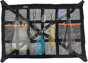 Ceiling Net Organiser | Vehicle Roof Storage Net - Adjustable Double ...