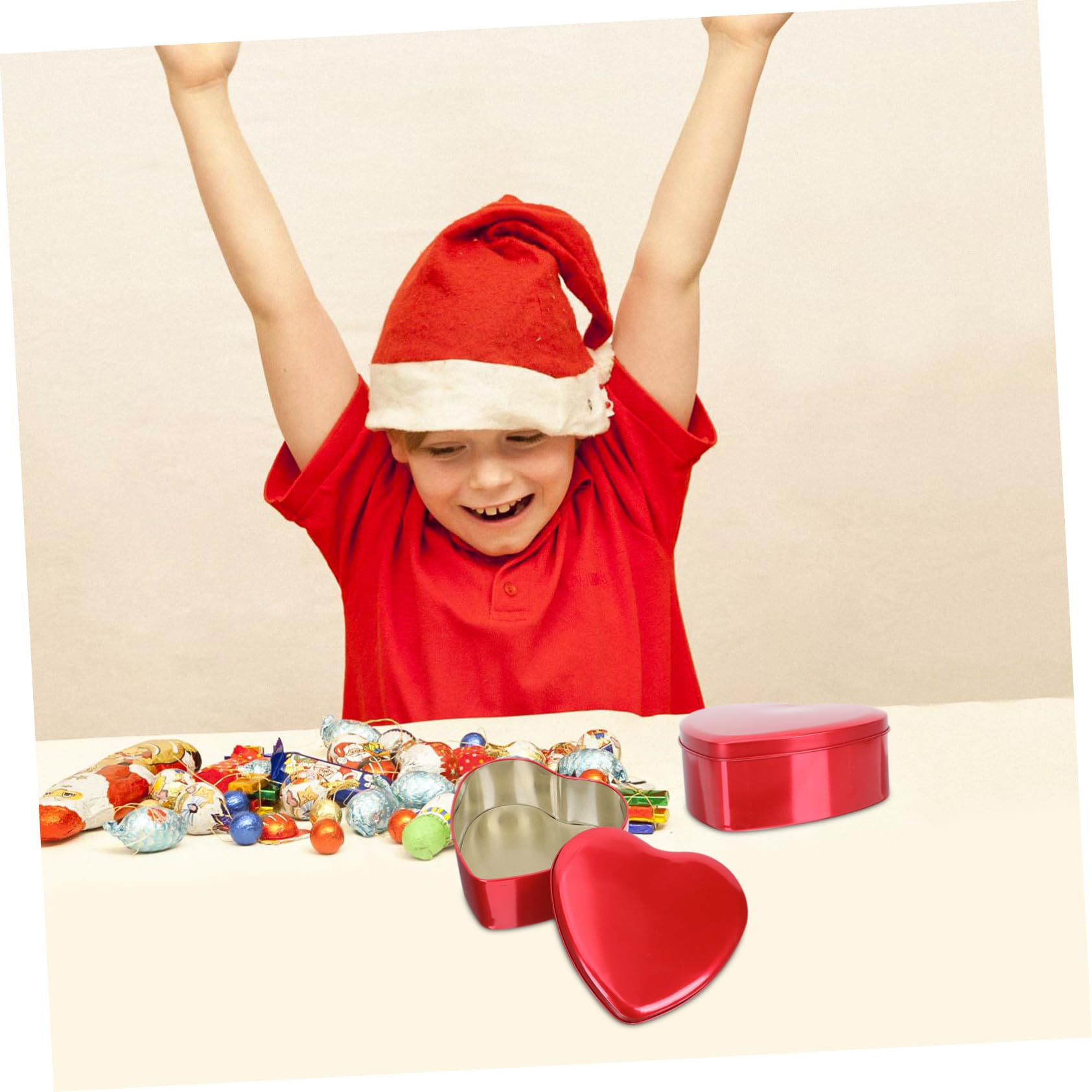 SOLUSTRE 10stücke Herzförmige Geschenkbox Dekorative Geschenkverpackung Box Für Valentinstag Kompakt Und Leicht Für Süßigkeiten Und Kekse