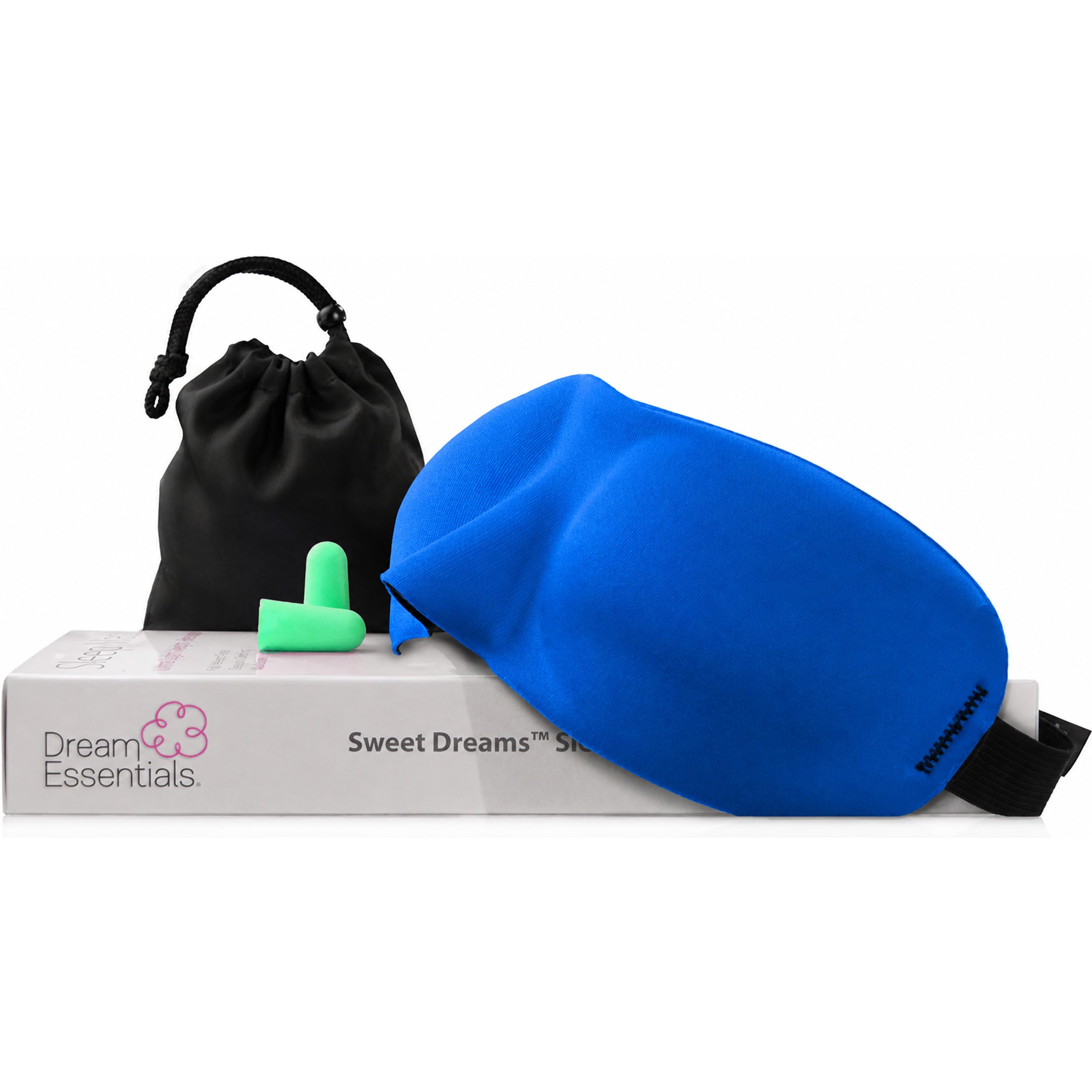 Dream Essentials® Sweet Dreams Kontur Schlafmaske blau