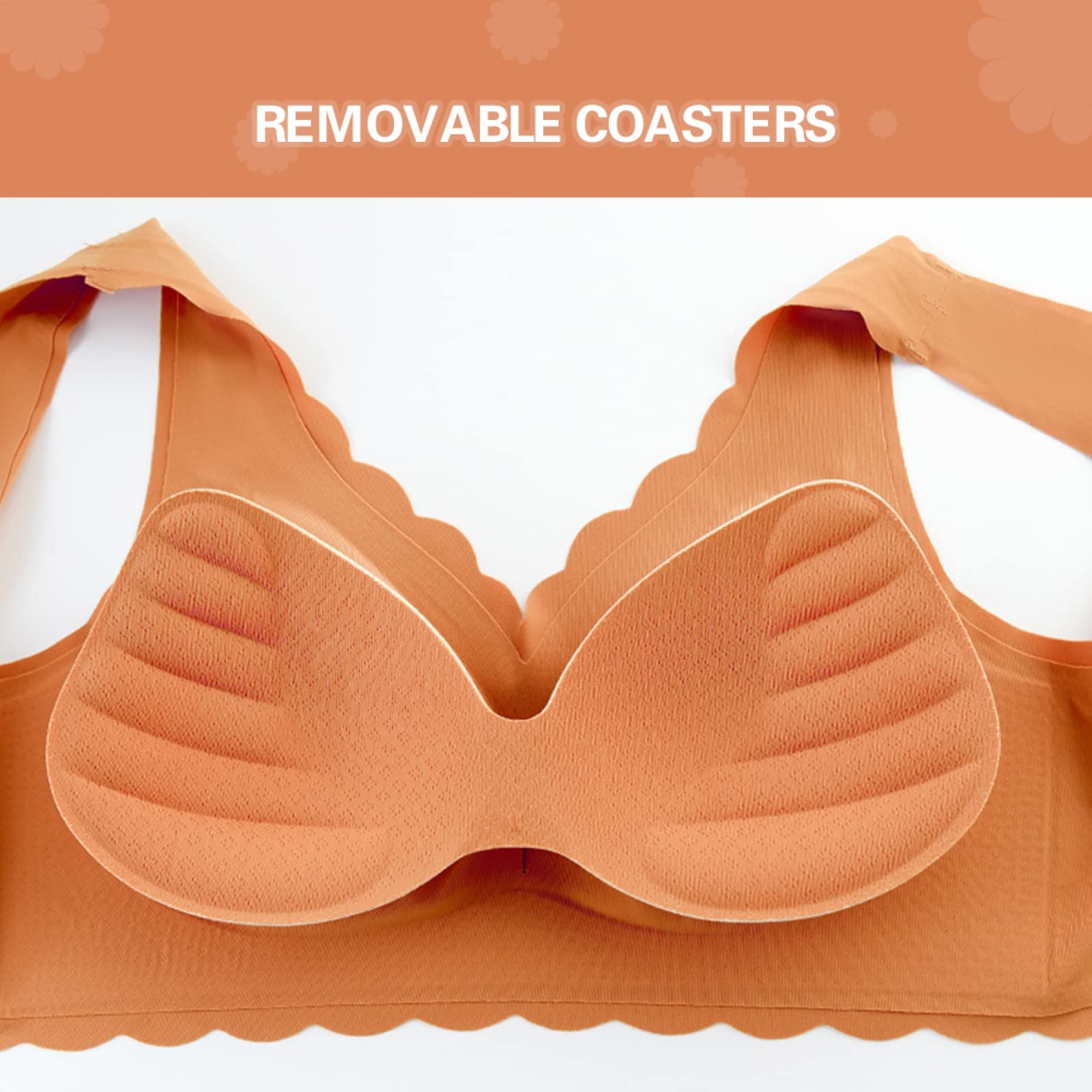 Soutien Gorge Brassiere Femme Femme Soutien Gorge Levage en Push Up Brassiere sans Armature Confort Respirant Sport Yoga Soutiens-Gorge Femme