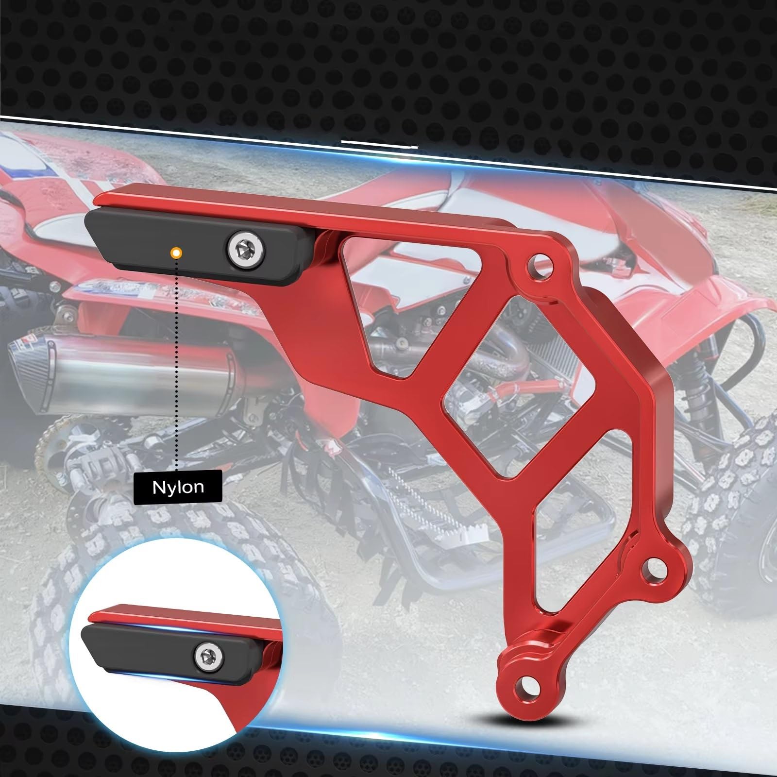 Protezione pignone anteriore Per moto Per TRX450R Per TRX450ER parti