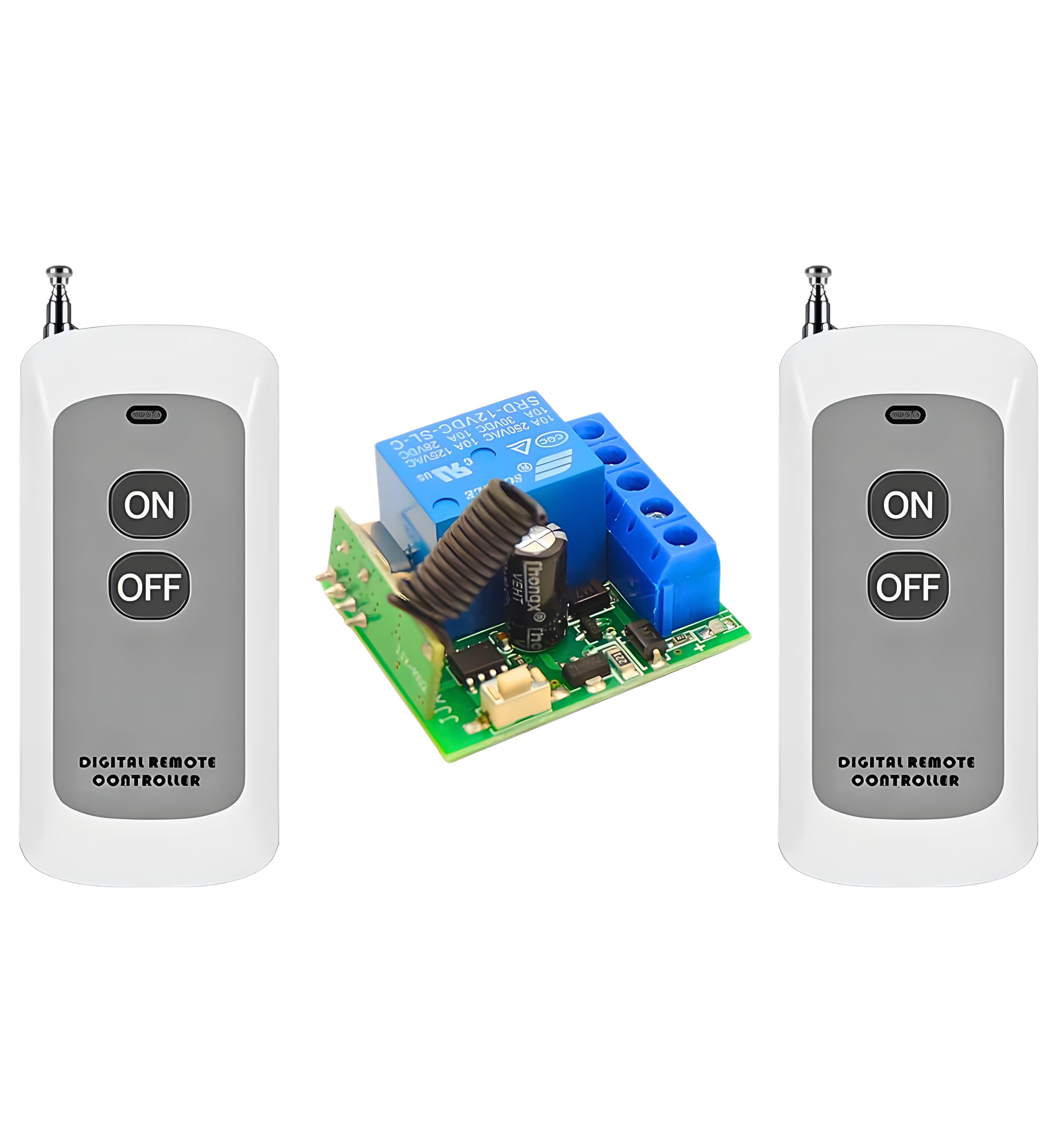 Roboway 433MHz RF Wireless Switch | 1 Channel AC 85–220V Receiver with EV1527 2-Button Remote | Long Range Wireless Light & Fan Control Relay Module | Home Automation Kit (1 Remote and 1 Receiver) — Amazon image 14