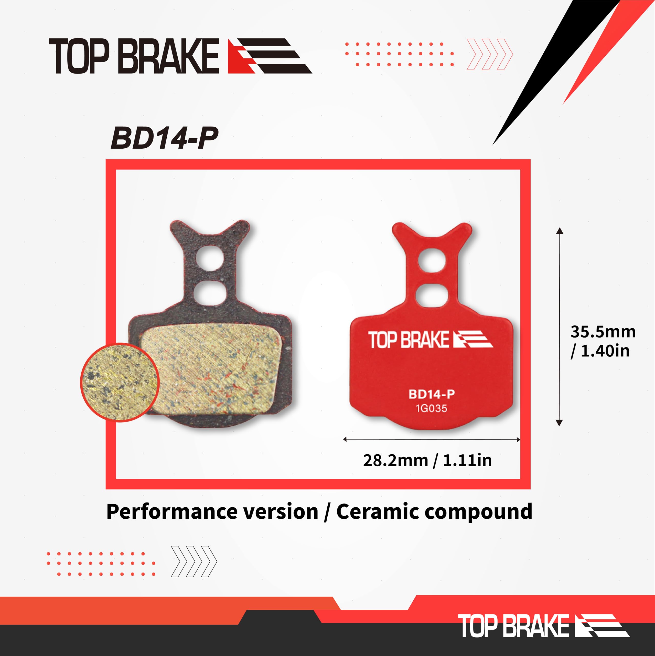 FORMULA Paire De Plaquettes The One / Mega / C1 / CR1 / CR3 / R1