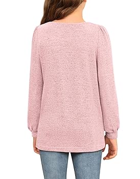 Amazon.com: BZB Girls Tunic Tops to Wear with Leggings