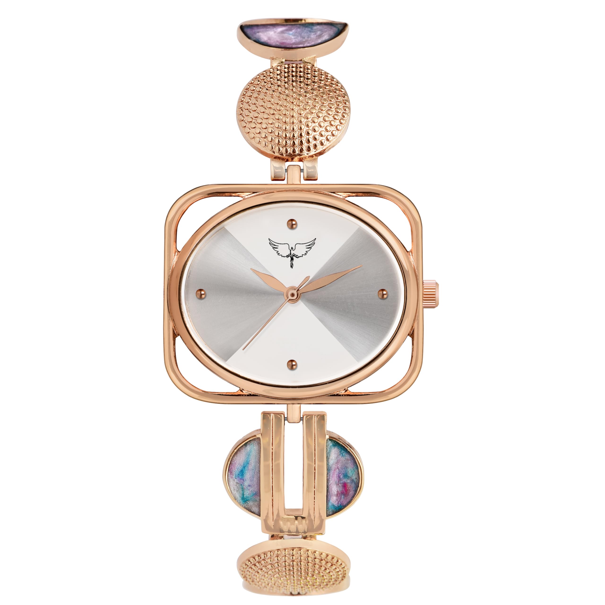 Pearl Analog Multicolor Dial Women's Bracelet Watch-image-43