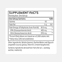 Vista 2 de THORNE - Super EPA - Ácidos grasos Omega-3 EPA 425mg & DHA 270mg Suplemento - Apoyo al cerebro, cardiovascular, articulaciones y piel* - Sin gluten