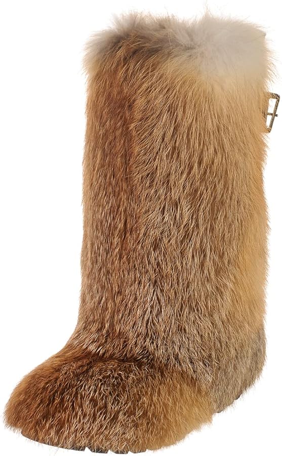 Amazon.com: Fox fur boots for men, big sizes, mukluks, hunting