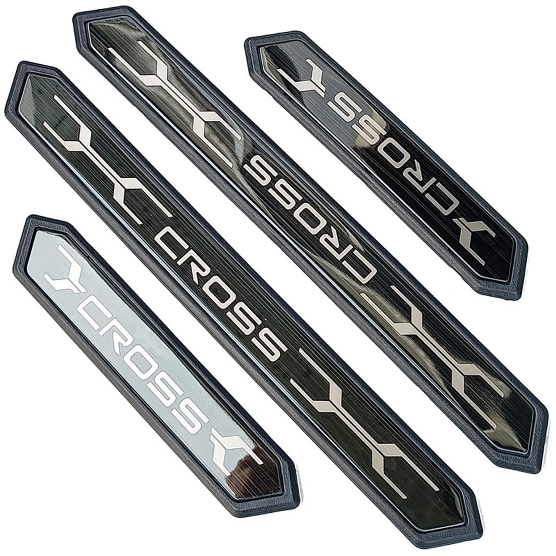 Amazon.com: Stainless Car Door Sill Protector Kick Plate Entry