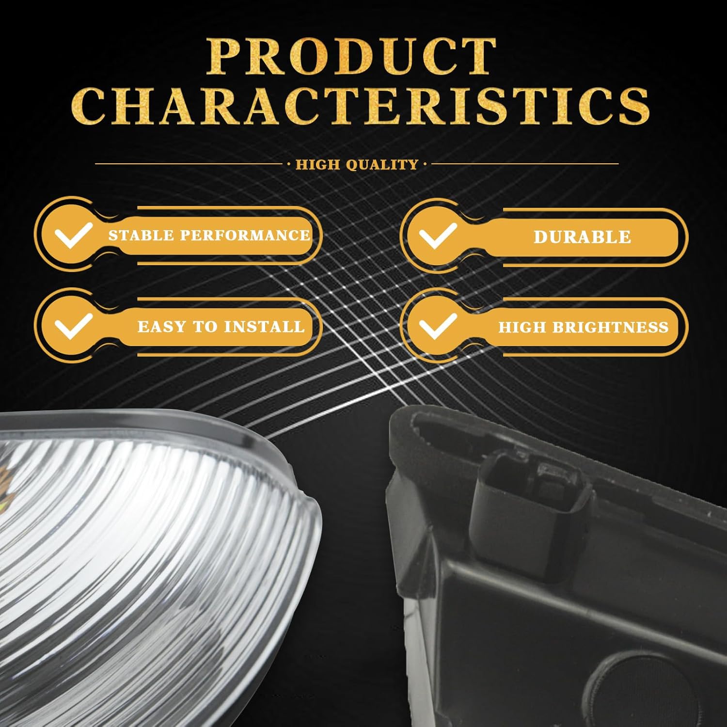 Front Right Passenger Side LED Mirror Turn Signal Light Fits For Dodge Ram 1500 2500 2009-2022 68064948AA Lamp Assembly Puddle Light