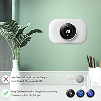 Vista 3 de Compatible con cubierta de placa de pared Google Thermostat 1ª/2ª/3ª - Kit de acabado de termostato Petrichor Nest, hecho para termostato Google