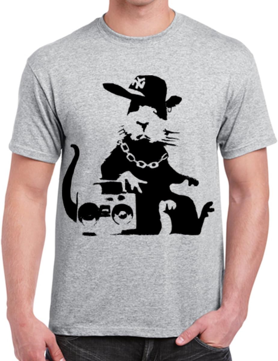 DittoxpressionBanksy Ganstar Rat Street Graffiti Artist T-Shirt