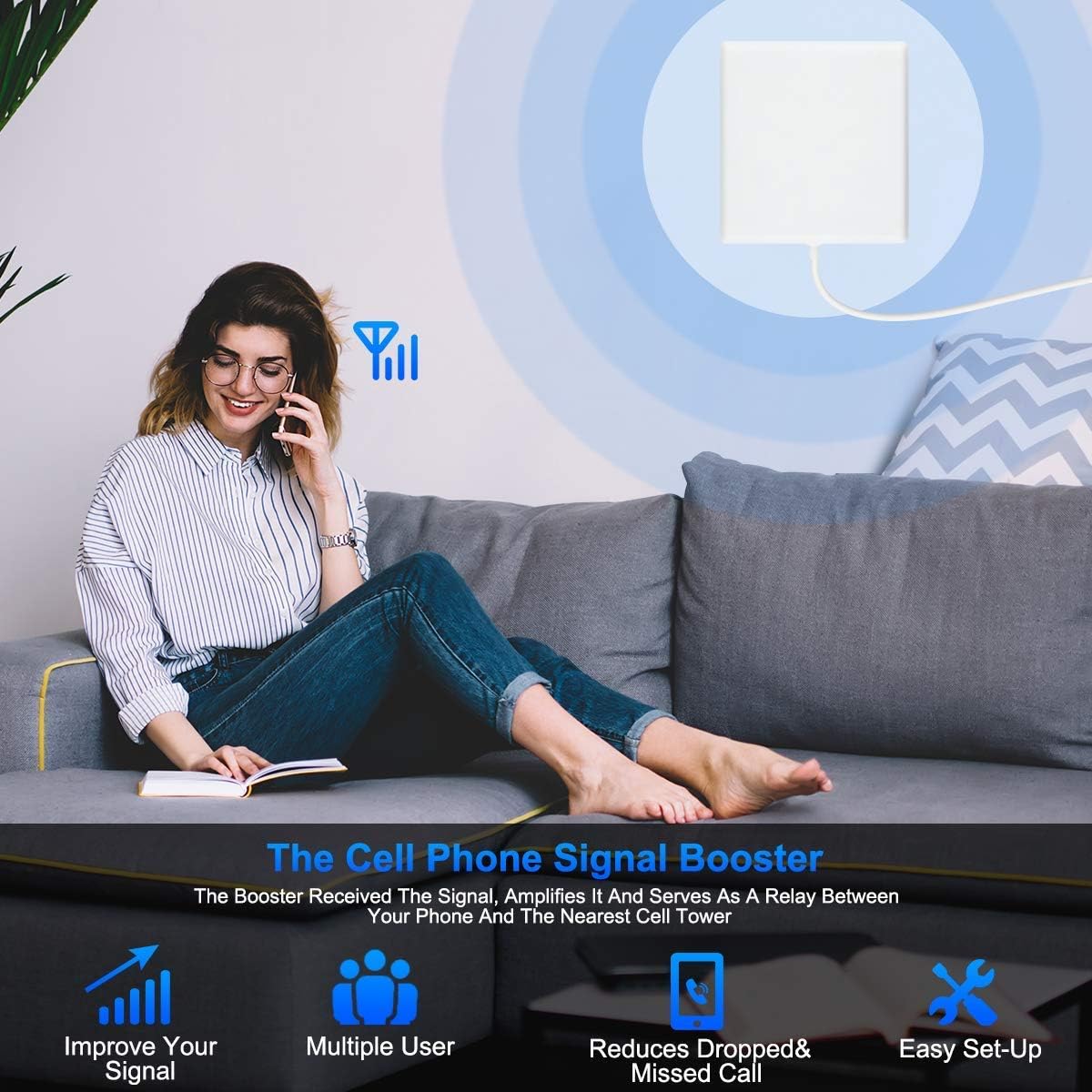 Flash Deals - 40% OFF Cell Phone Signal Booster AT&T Signal Booster 4G LTE Band12/17 T-Mobile Cricket US Cellular Signal Booster AT&T Cell Phone Booster ATT Cell Extender Signal Amplifier for Home Boost Voice+Data Crazy Clearance Cell Phone Signal Booster AT&T Signal Booster 4G LTE Band12/17 T-Mobile Cricket US Cellular Signal Booster AT&T Cell Phone Booster ATT Cell Extender Signal Amplifier for Home Boost Voice+Data
