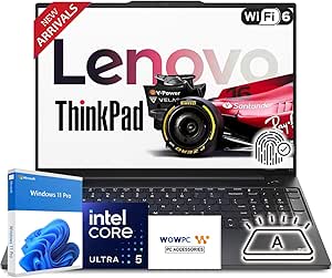Lenovo ThinkPad E16 Business Workstation Laptop, 16