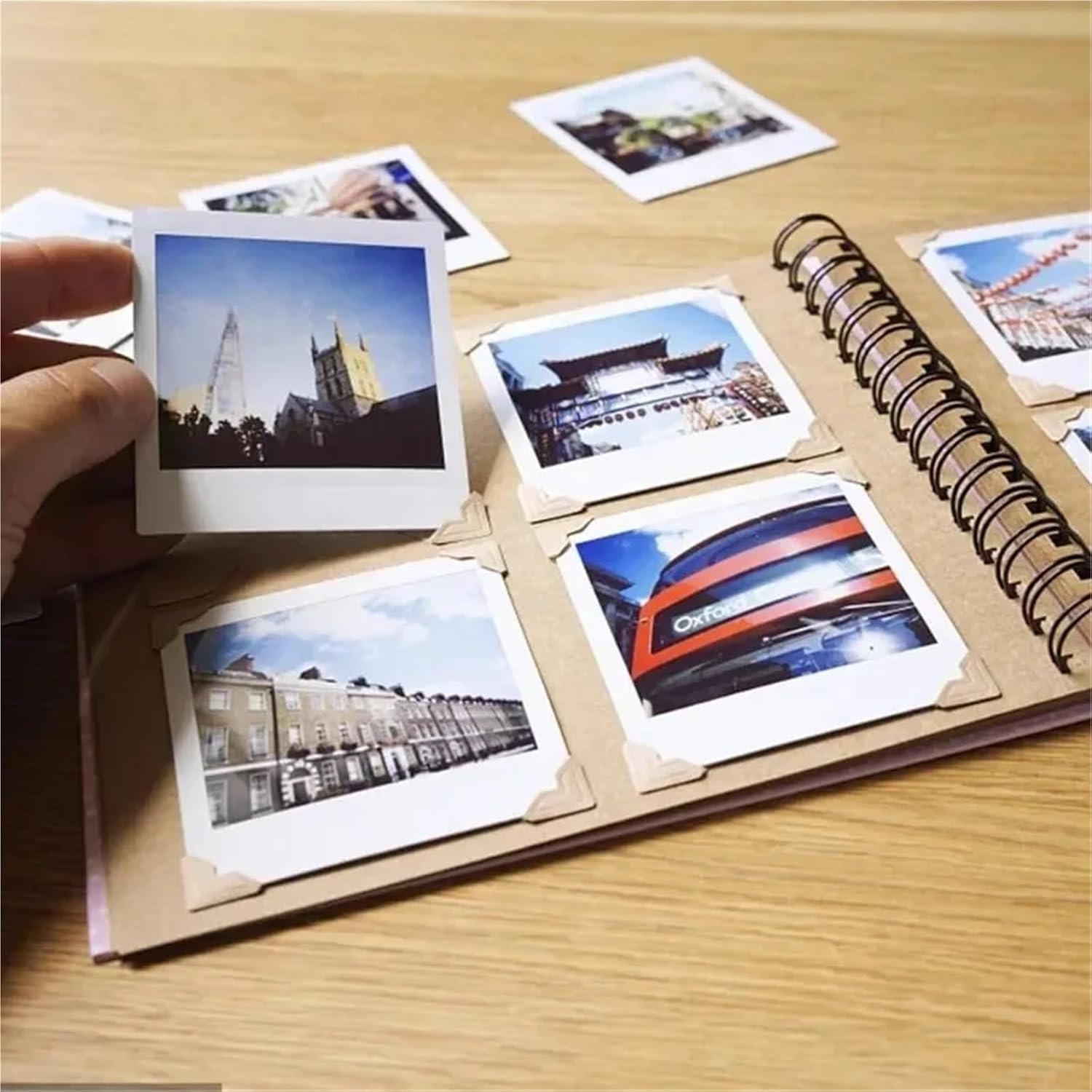 Photo Corners Self Adhesive 2400pcs DIY Photo Album Scrapbook Corner Sticker Kraft Paper Scrapbooking Picture Protect Decor for Photo Album(White)