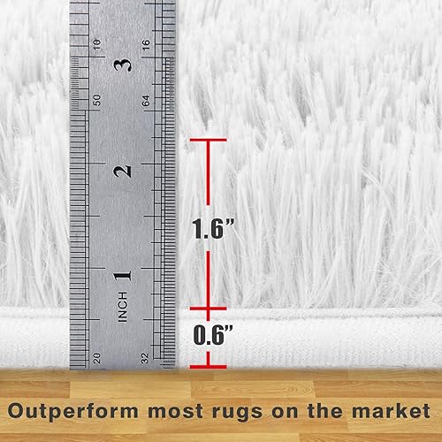 Miniatura 2 de ROCYJULIN Alfombra de área de 6 x 9 pies para sala de estar, alfombras de área de 6 x 9 pies para dormitorio, alfombra antideslizante para