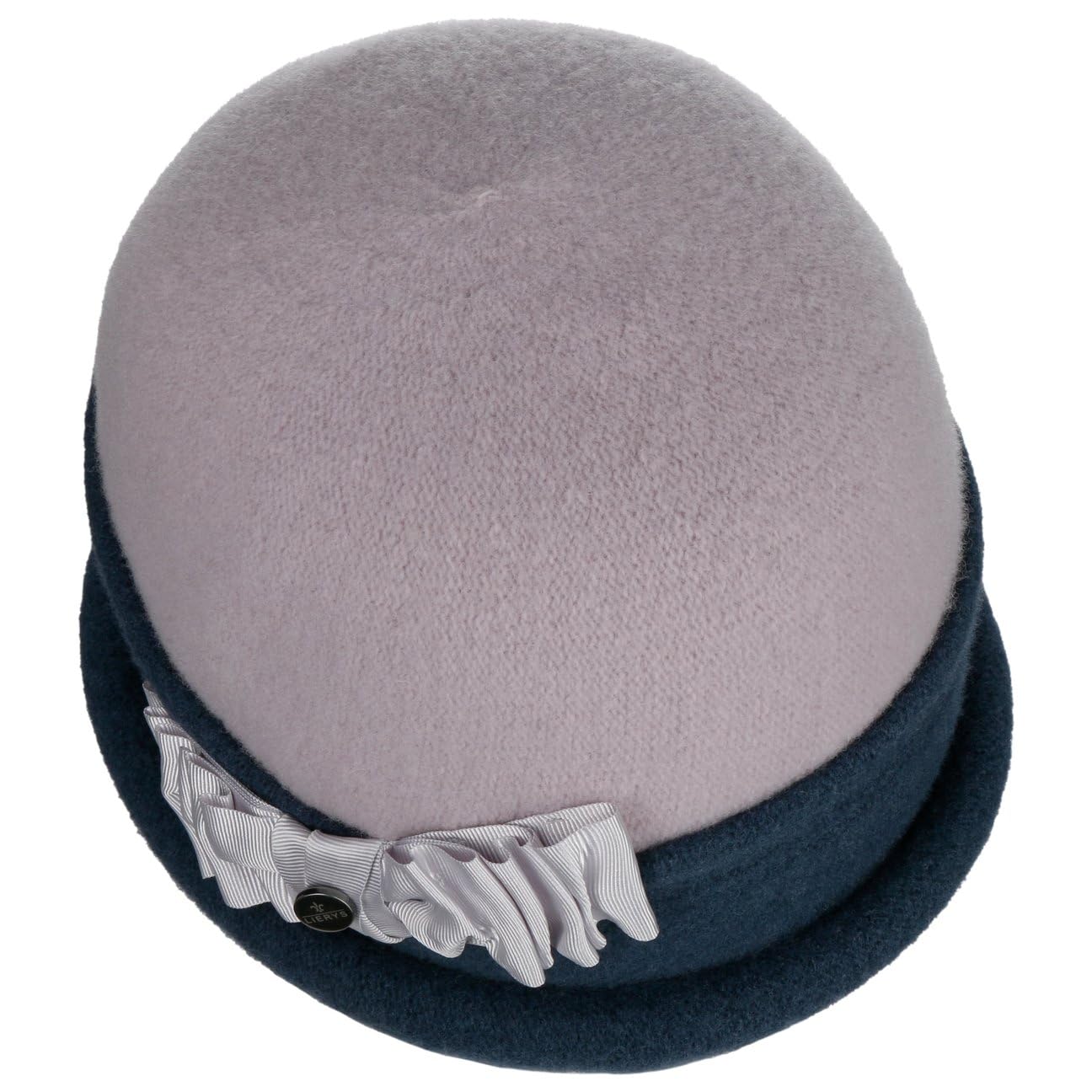 Lierys SOMBREROSHOP Oretka Toque Gorro Cloche de Lana hervida Hecho en UE Mujer Otono Invierno
