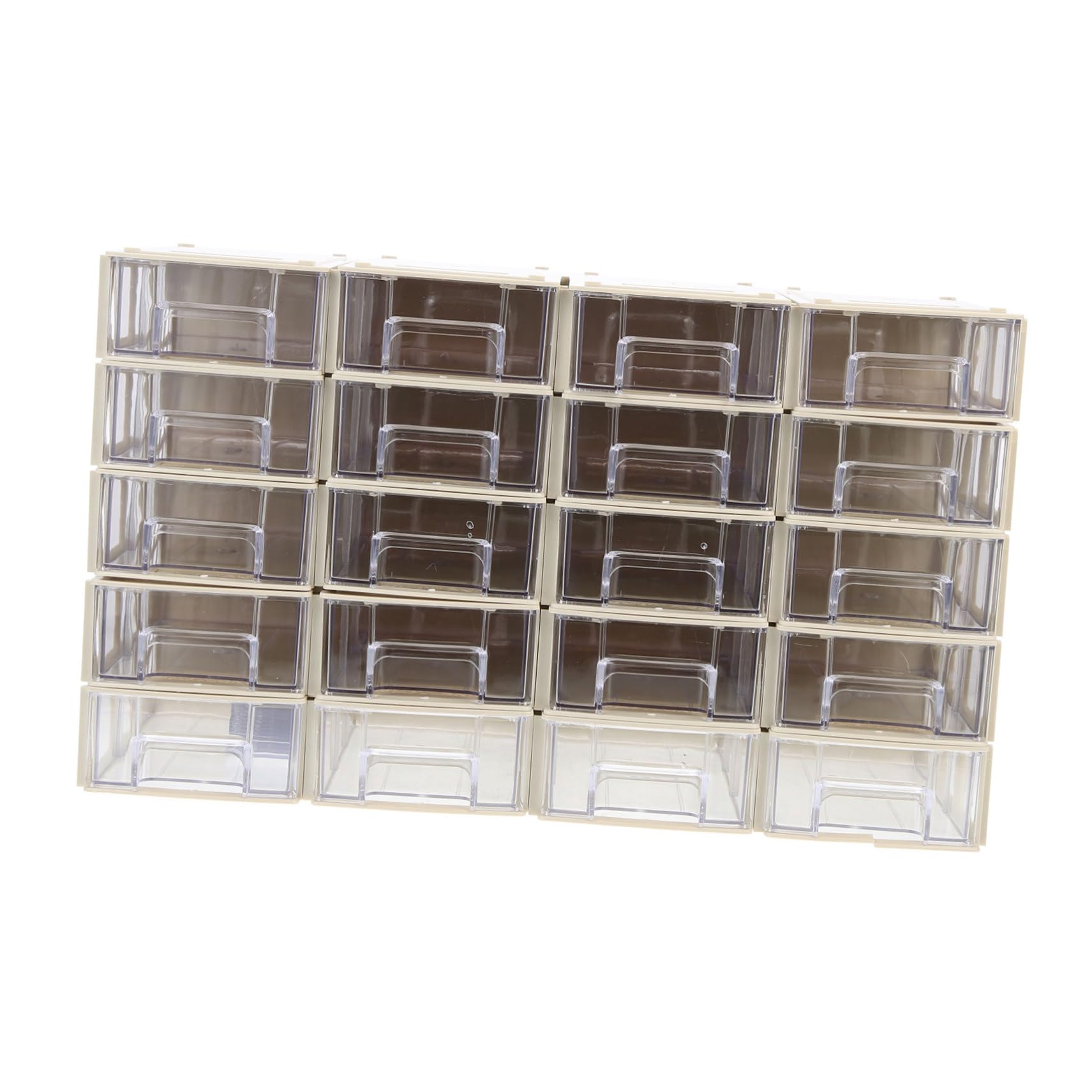 IMIKEYA 20sets Stoccaggio Per Componenti Elettronici Scomparti Trasparenti Organizer Per Piccole Per e Hobby Design e
