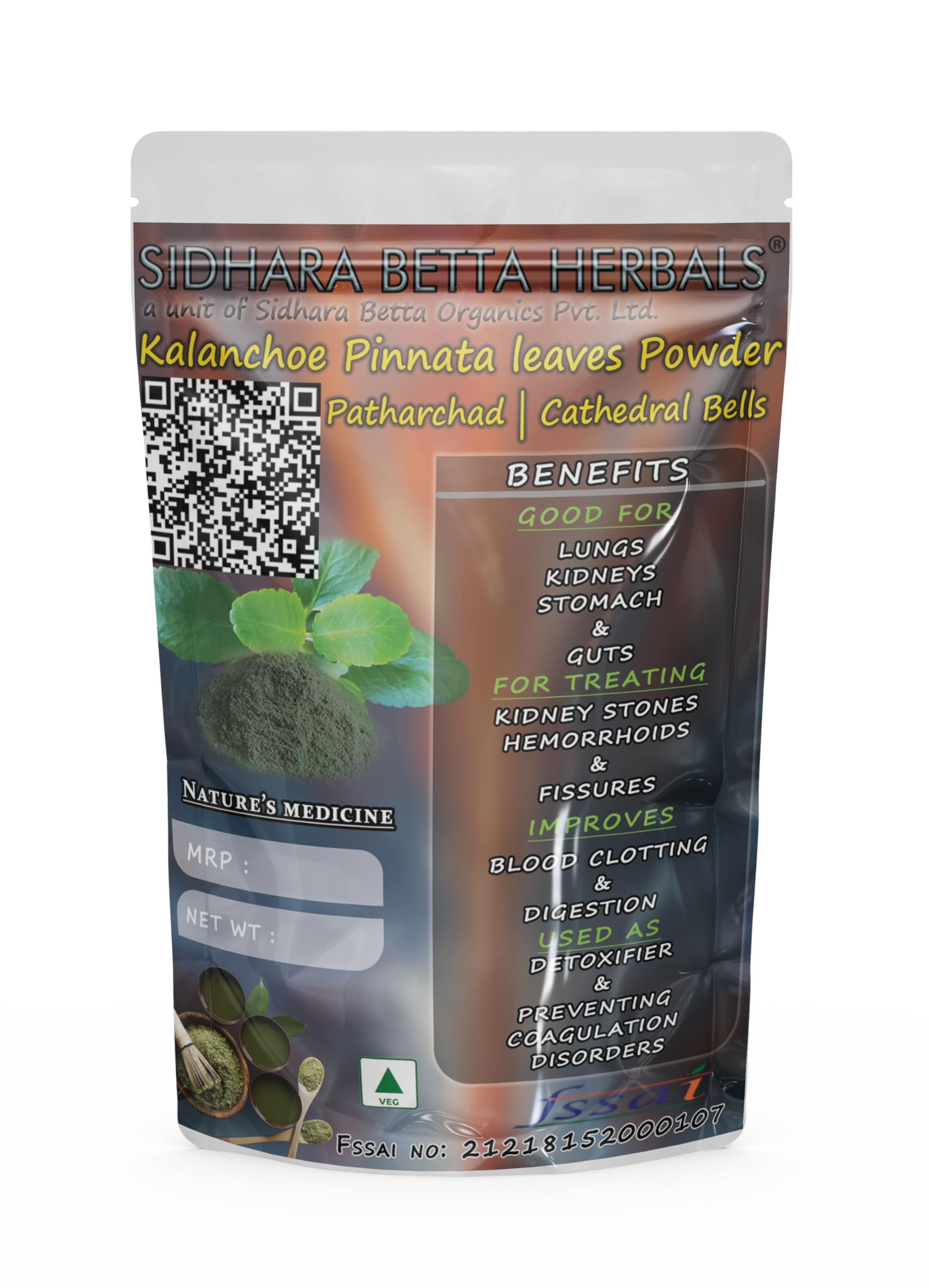 Kalanchoe Pinnata leaves powder | Patharchad Leaves Powder | Cathedral Bells Leaves Powder | Patharchatta | Pack of 1 | 15 gram (B0CZ7DZW92) Amazon Price History, Amazon Price Tracker