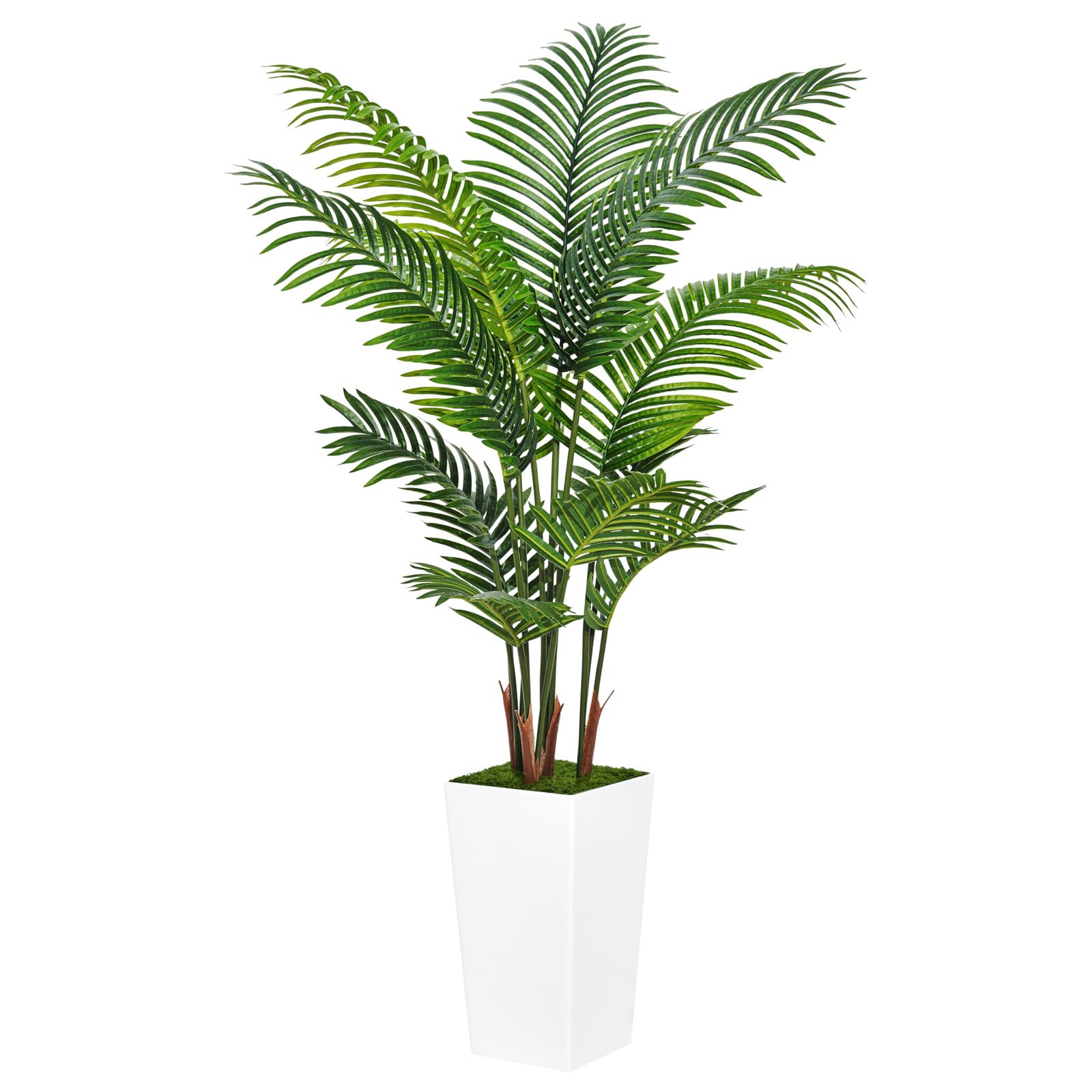 Künstliche Palme 170 Cm Im Topf – Kunstpflanze Wie Echt Für Wohnzimmer, Balkon & Büro