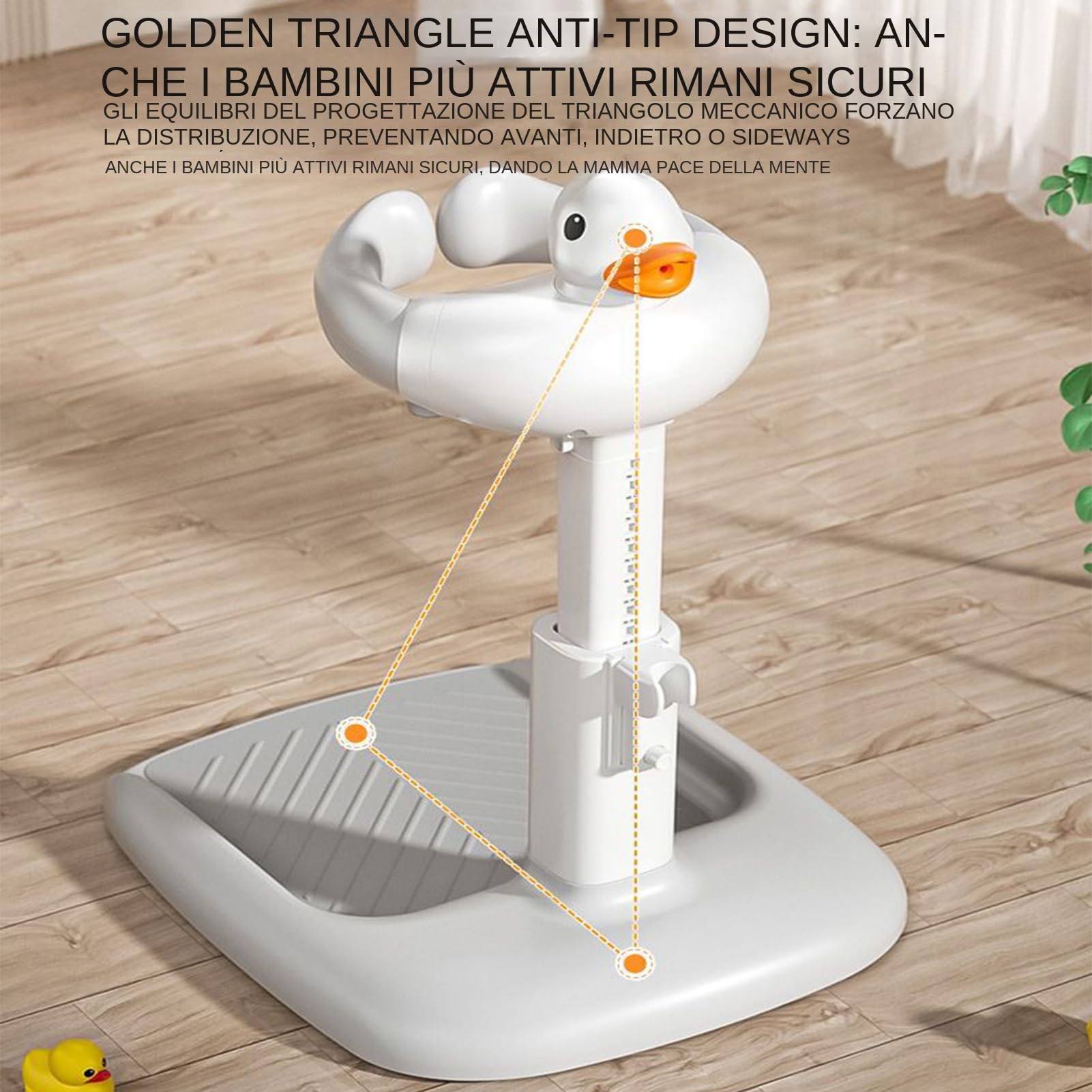 Supporto Da Bagno Bambini Antiscivolo Ergonomico E | Sostegno Per La Doccia In Piedi Per I Bimbi Piccoli Vasca Da Bagno Per Maschietti, Femminucce E Bimbi Piccoli
