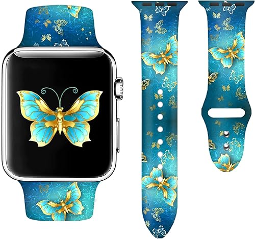 Correas de reloj de camuflaje compatibles con Apple Watch de 1.496 pulgadas, 1.575 pulgadas, 1.654 pulgadas, 1.732 pulgadas, 1.732 pulgadas, para