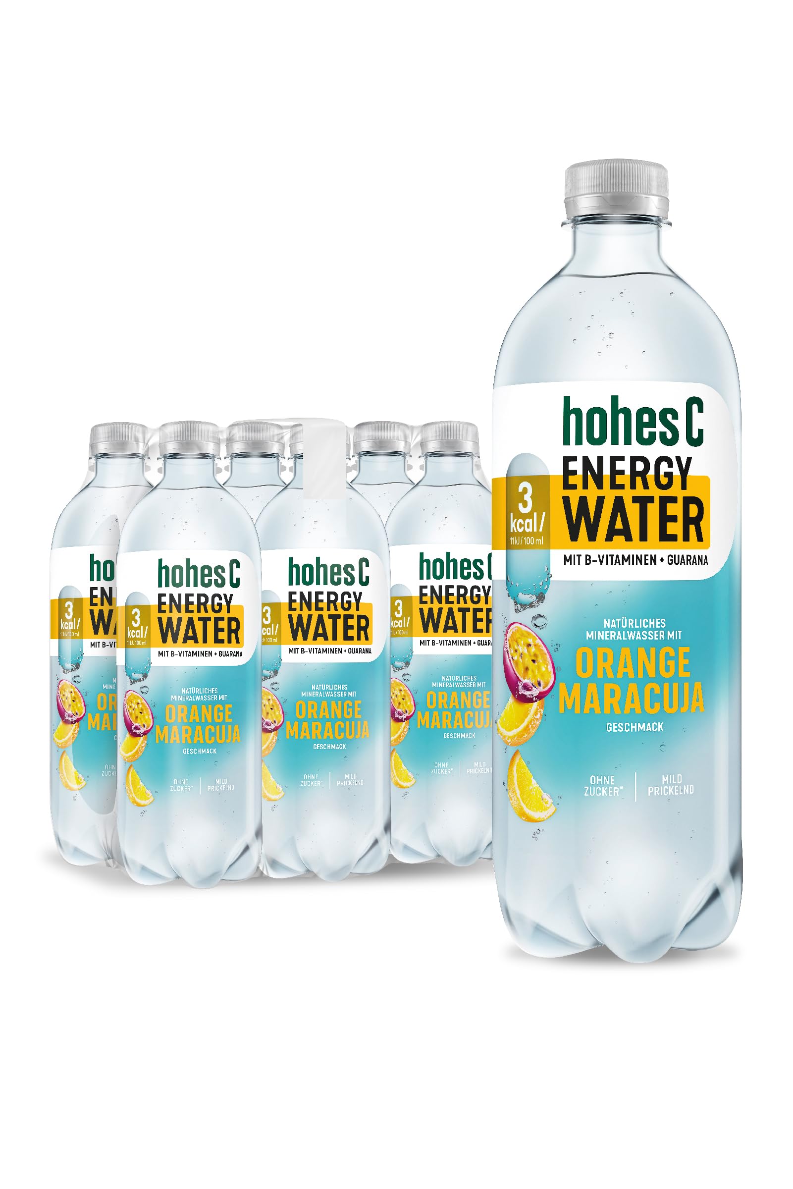 Hohes C Energy Water Orange-Maracuja (6×750ml)