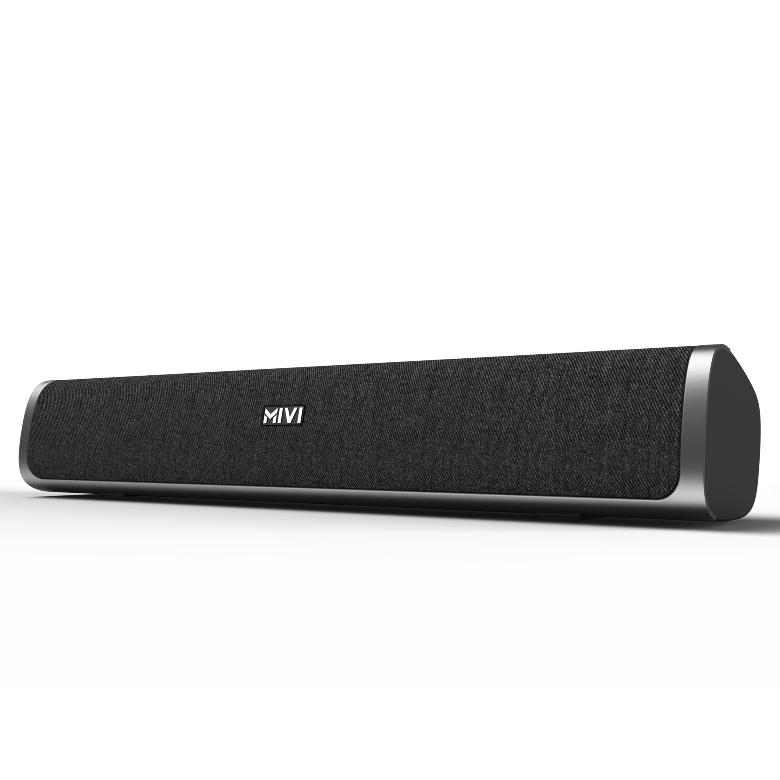 Mivi Fort S24 Bluetooth Speaker Soundbar with 24W Powerful Sound, 2.0 Channel Speaker, Multiple Connectivity Modes, Portable Speaker, Made in India Soundbar
