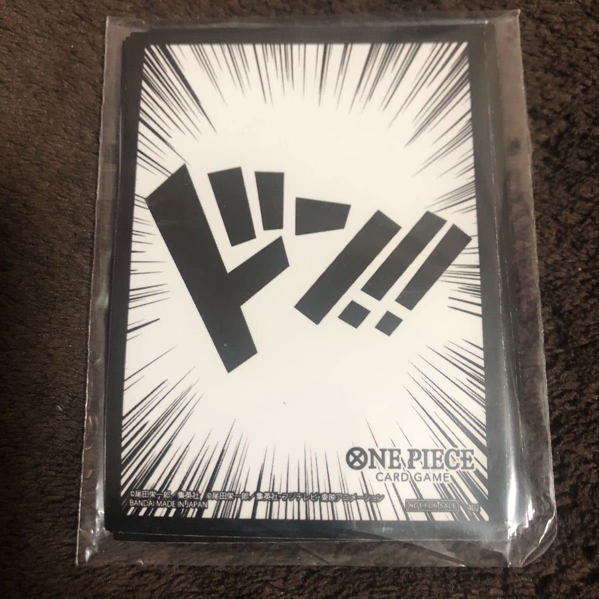 ゾロ　プロモスリーブ　特製ドンカード ドン!!カード(ゾロ)【-】{-} - カードラッシュ ワンピース