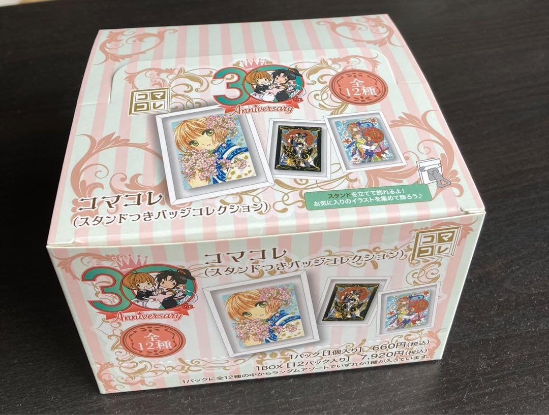 Amazon.co.jp: CLAMP 画業 30周年記念 コマコレ スタンドつき バッジ  