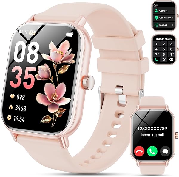 Montre Connectée Haulvean avec Appel Bluetooth et Modes Sportifs