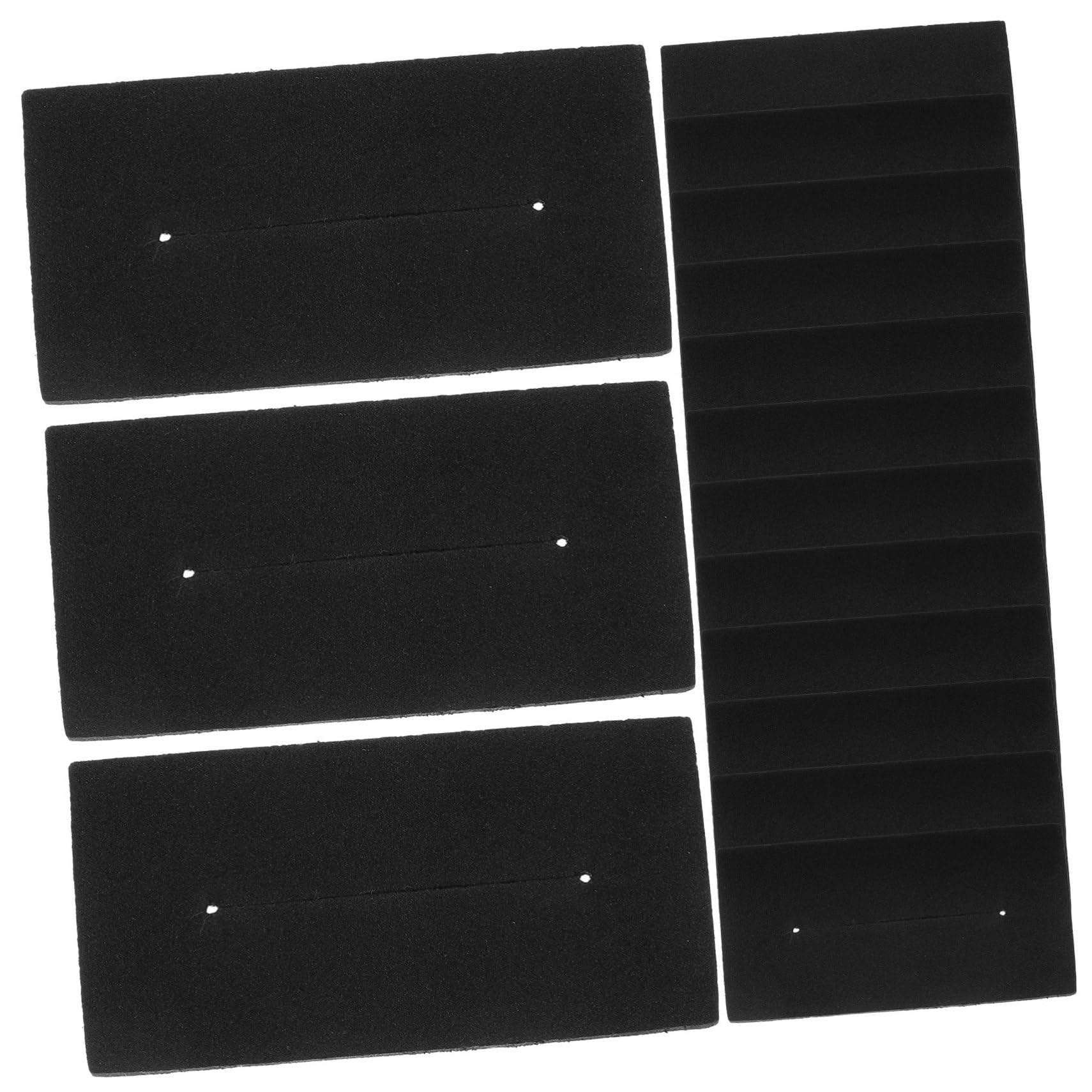 FOMIYES Professional Hair Perm Supplies 75pcs Insulation Cotton Mats Heat Insulation Pad for Salons