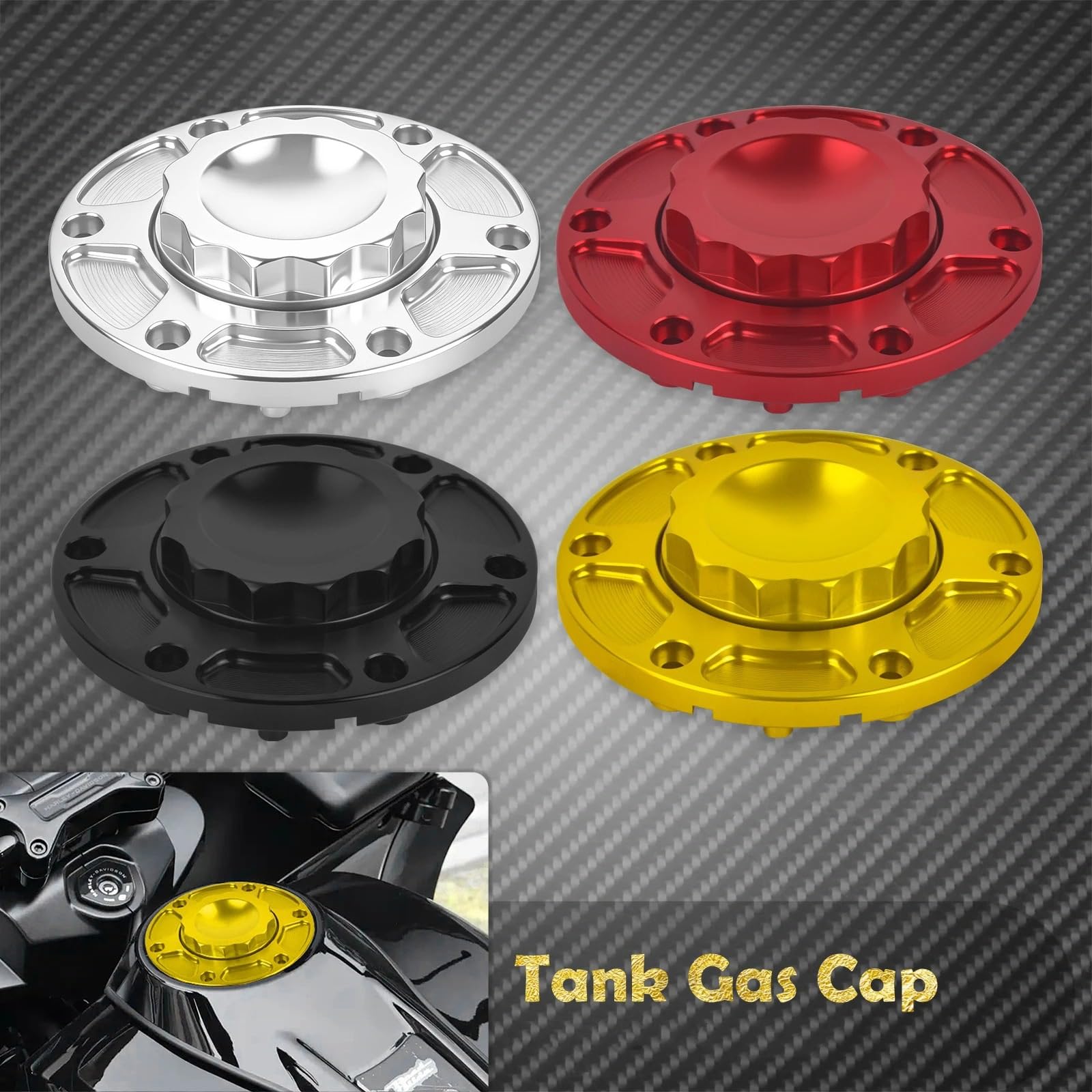 Tappo Benzina Per Touring Road King Electra Street Glide