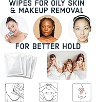 Vista 4 de Tamaño adulto Don't Rone, Breathe More, 50 tiras nasales, 50 toallitas y estuche, tiras nasales, tiras nasales para ronquidos, tiras nasales