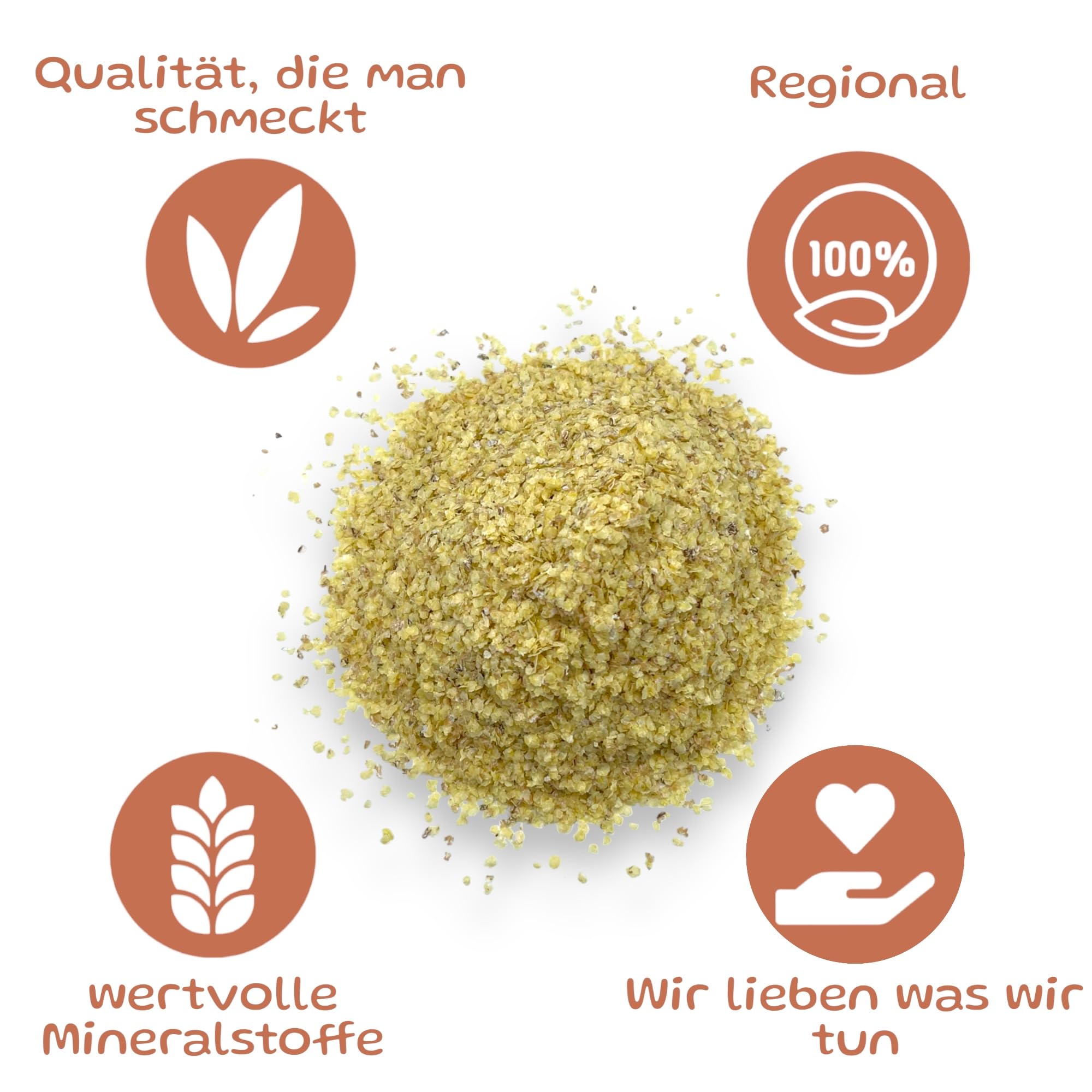Bio Weizenkeime - vegan, 100% natürlich regionales österreichisches Superfood 5kg