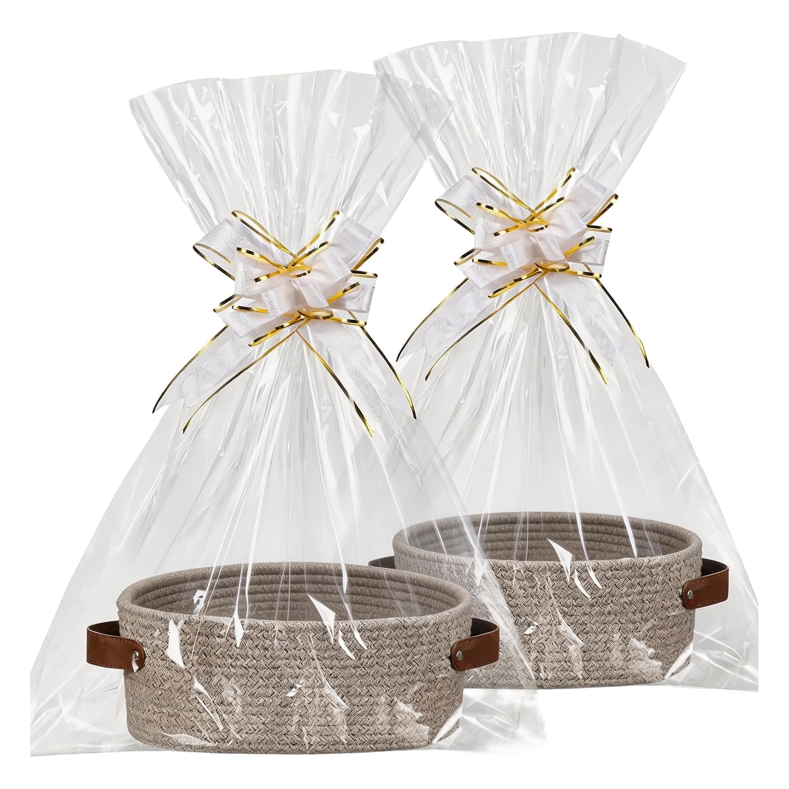 Of User Friendly Cotton Rope Baskets Modern Decorative Baskets Organizers for Multipurpose Home Organization Deeper Storage Containers