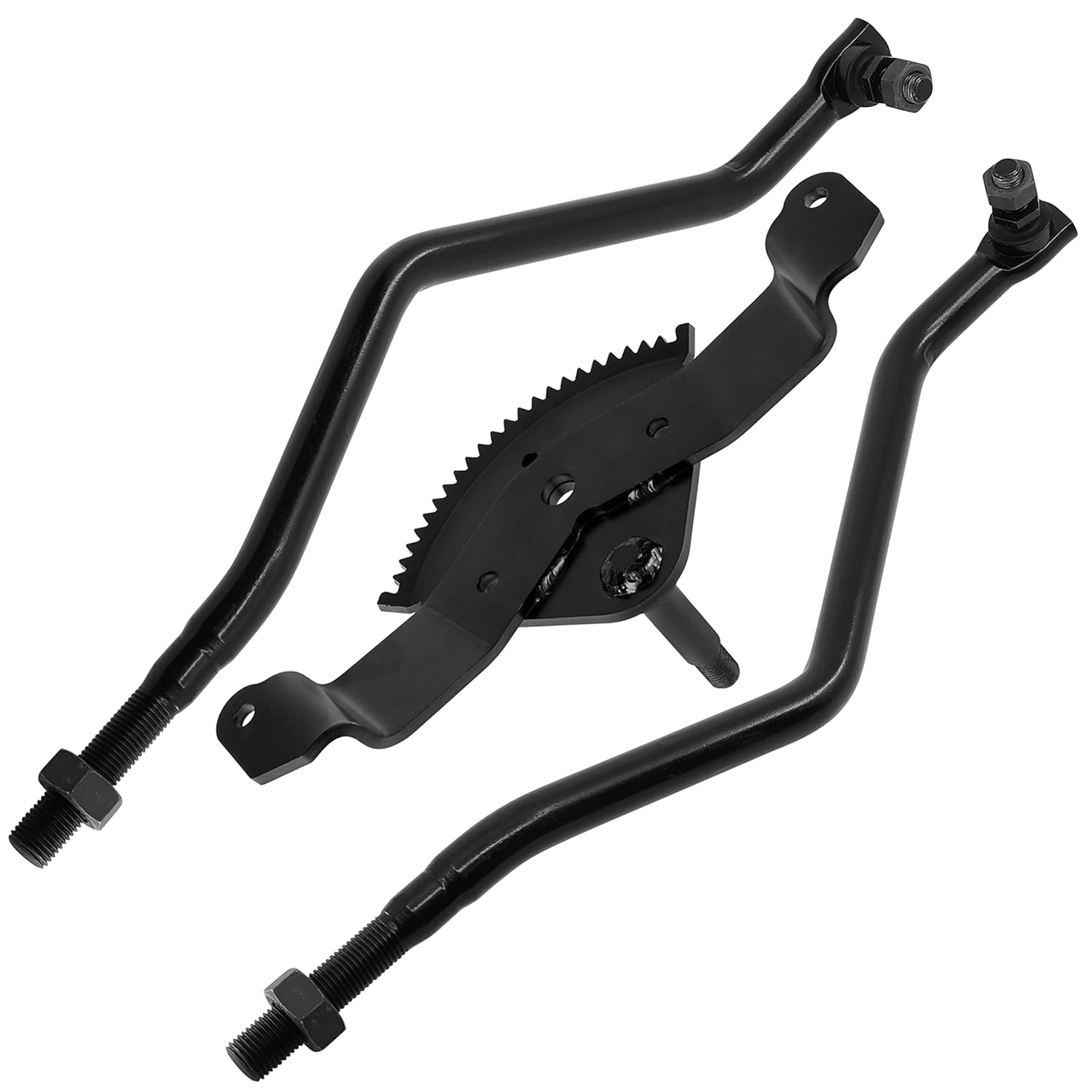 Caltric Tie Rods and Steering Gear Compatible with John Deere X300 X304 X305R X320 X340 X324 X500 X520