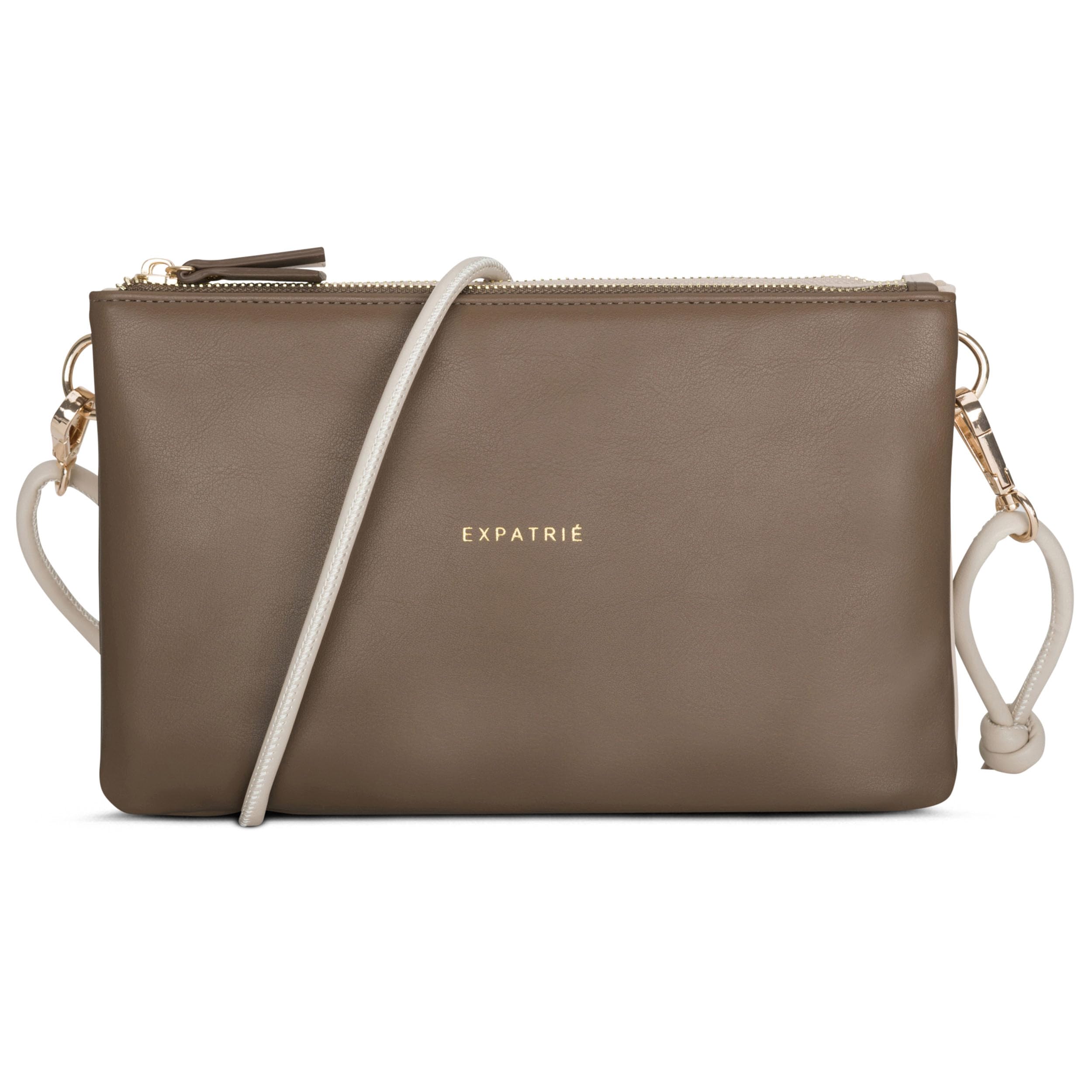 Expatrié Clutch Damen - Emilie - Stylische Umhängetasche für Hochzeit, Party & Freizeit - Kleine Handtasche in zwei Farben - Crossbody Bag für Frauen - Längenverstellbarer Schultergurt